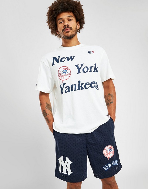 Majestic NY Yankees Mesh Shorts - JD Sports