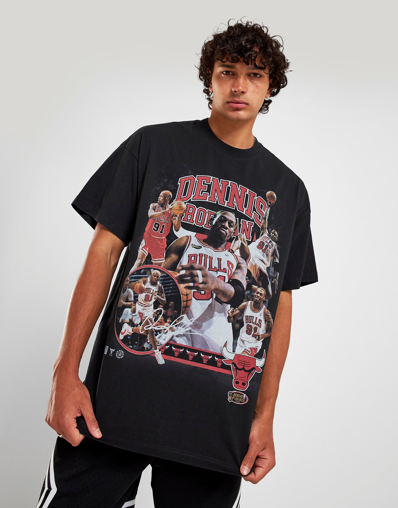 Mitchell & Ness Chicago Bulls Dennis Rodman T-Shirt - JD Sports