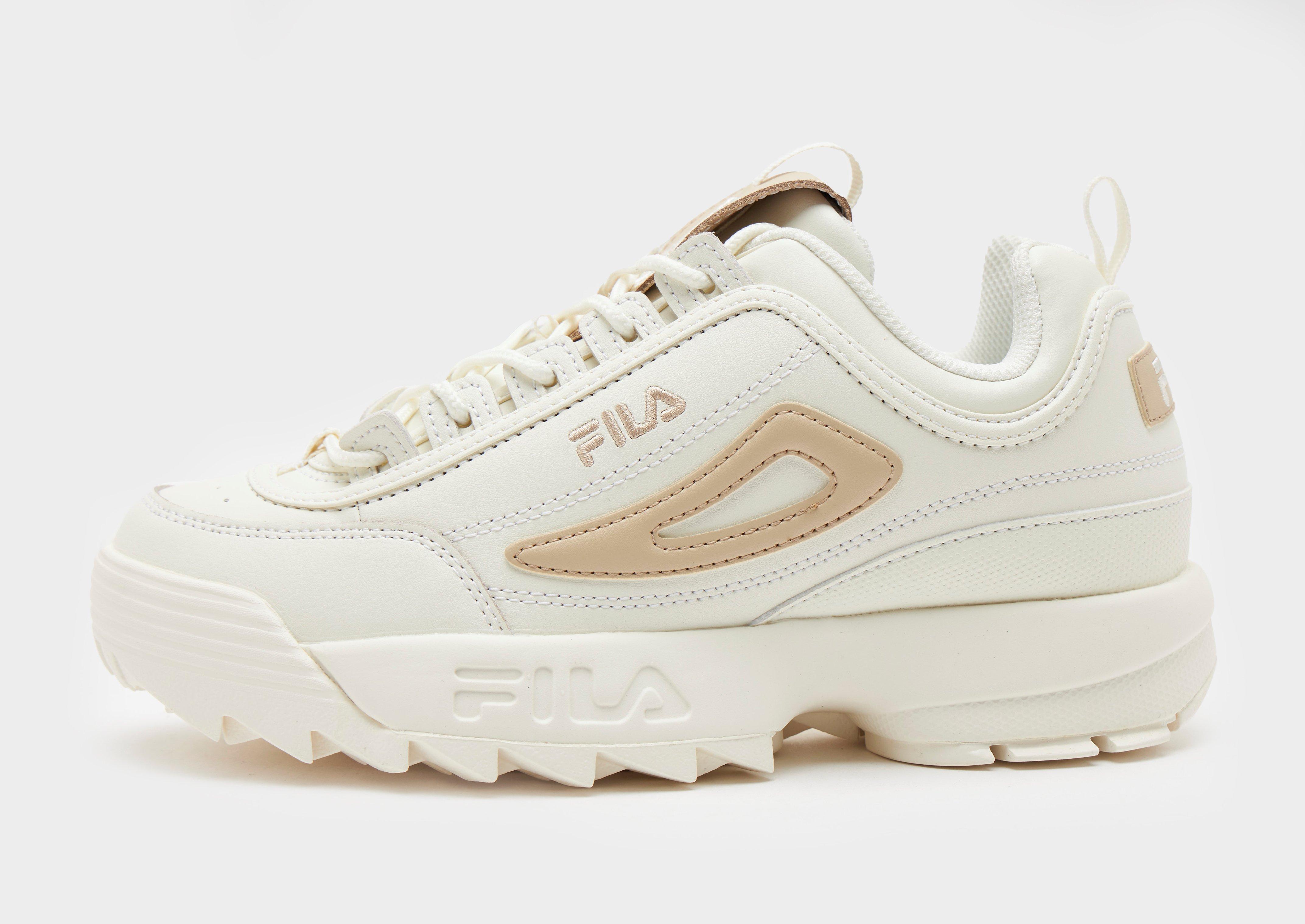 Fila white flabbite casual shoes on sale