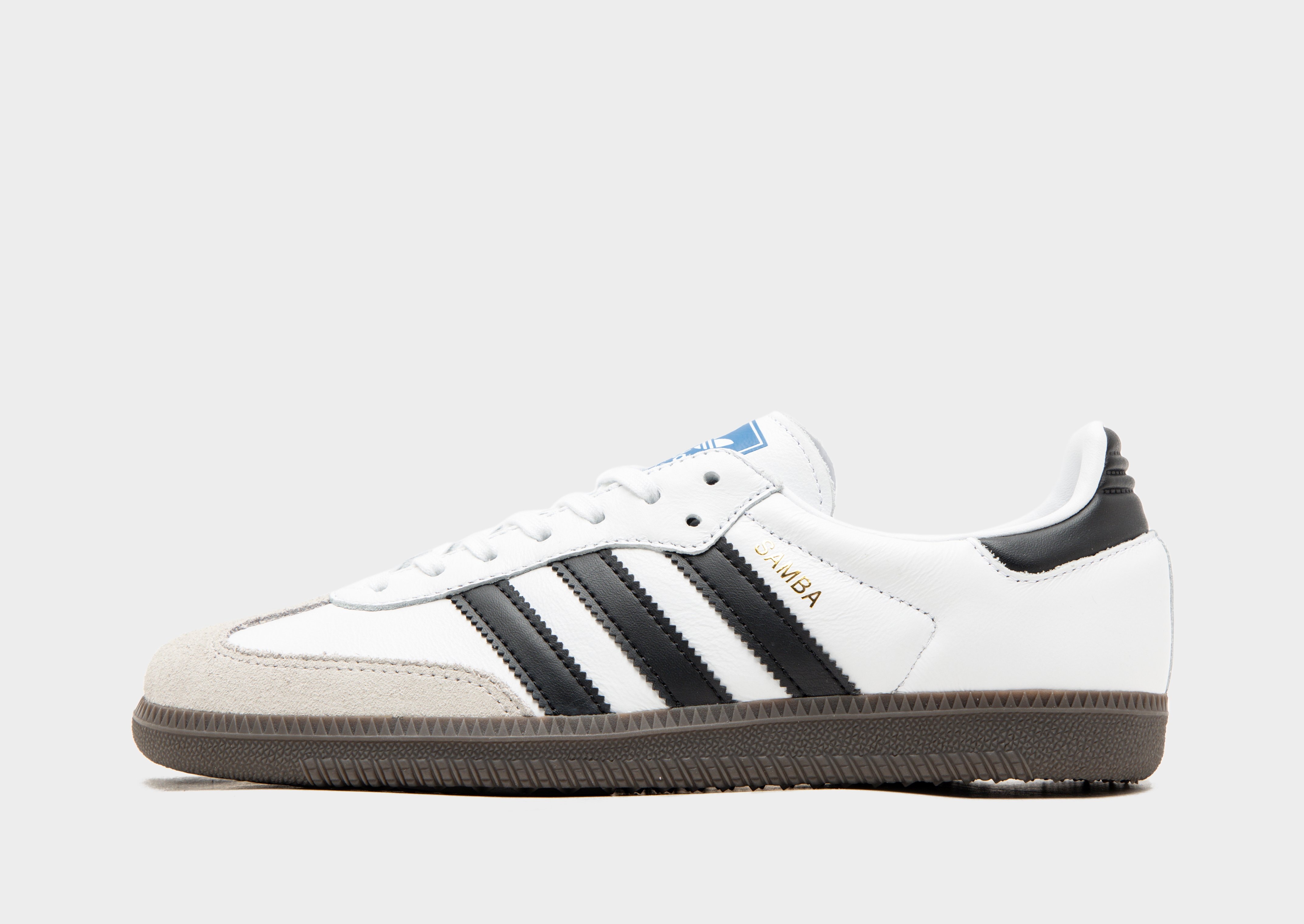 White adidas Originals Samba OG Junior s JD Sports NZ