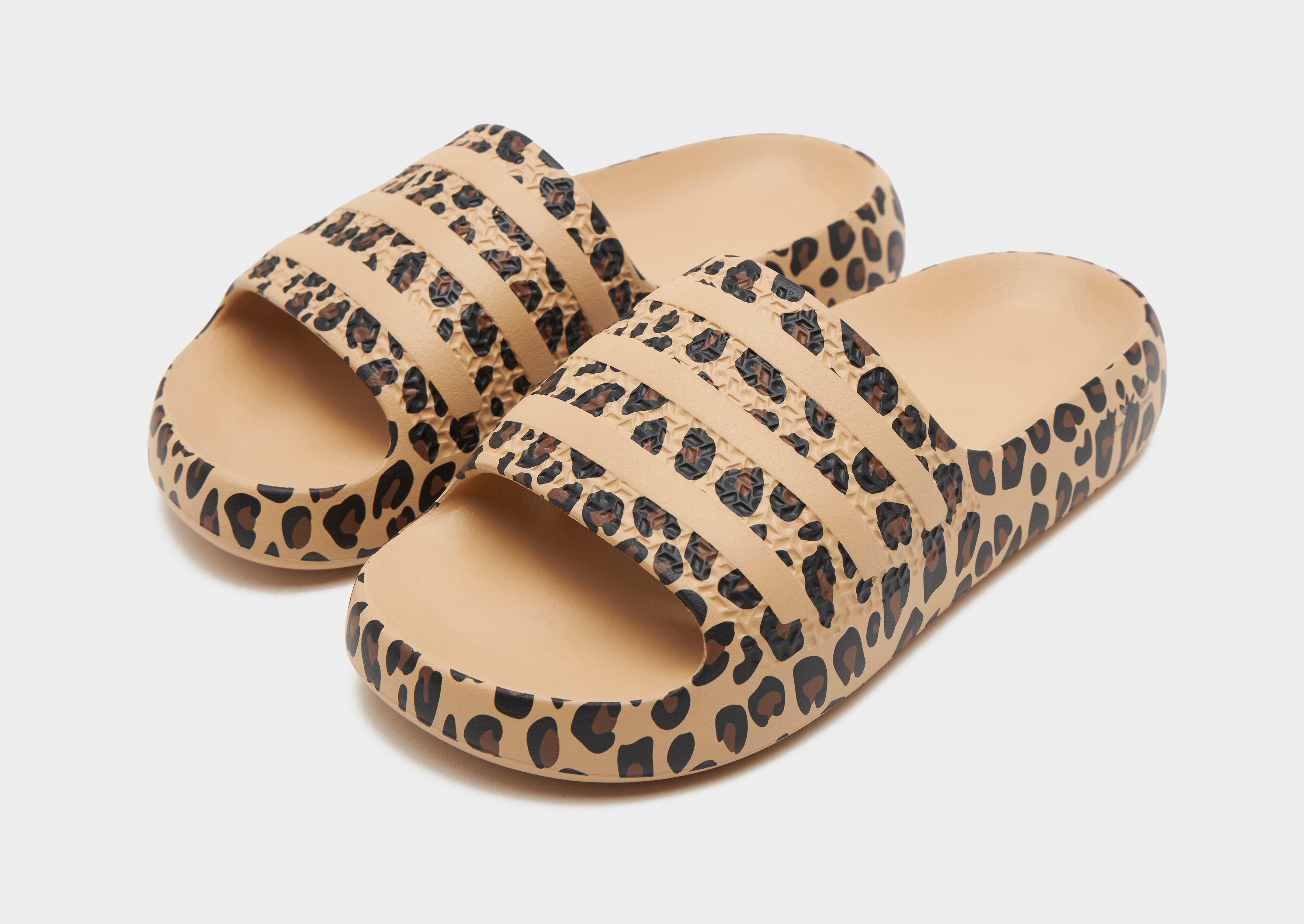 Adidas 2024 slides leopard