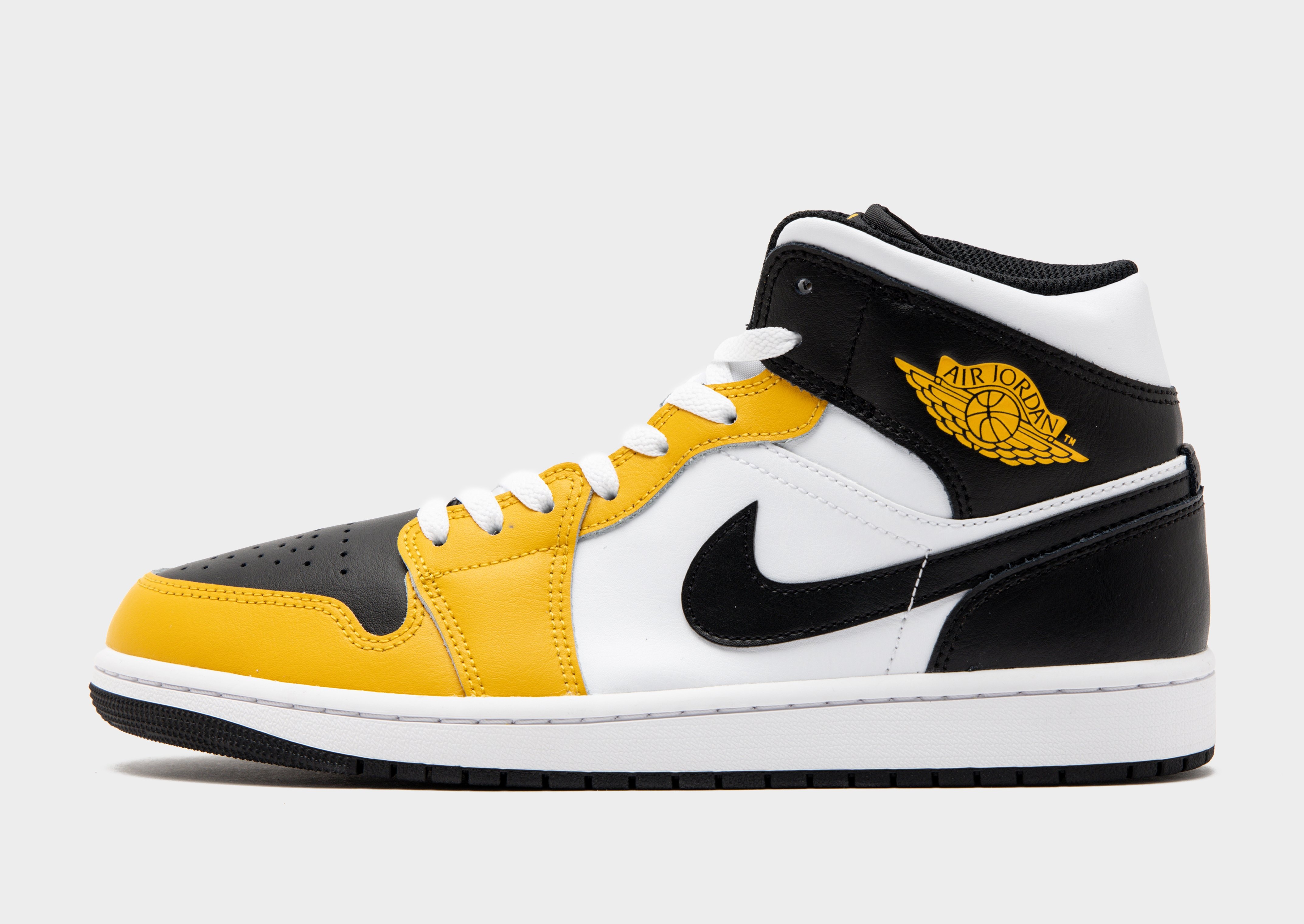 jordan aj 1 mid se orange and yellow