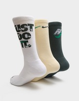 Nike Everyday Plus Crew Socks 3 Pack