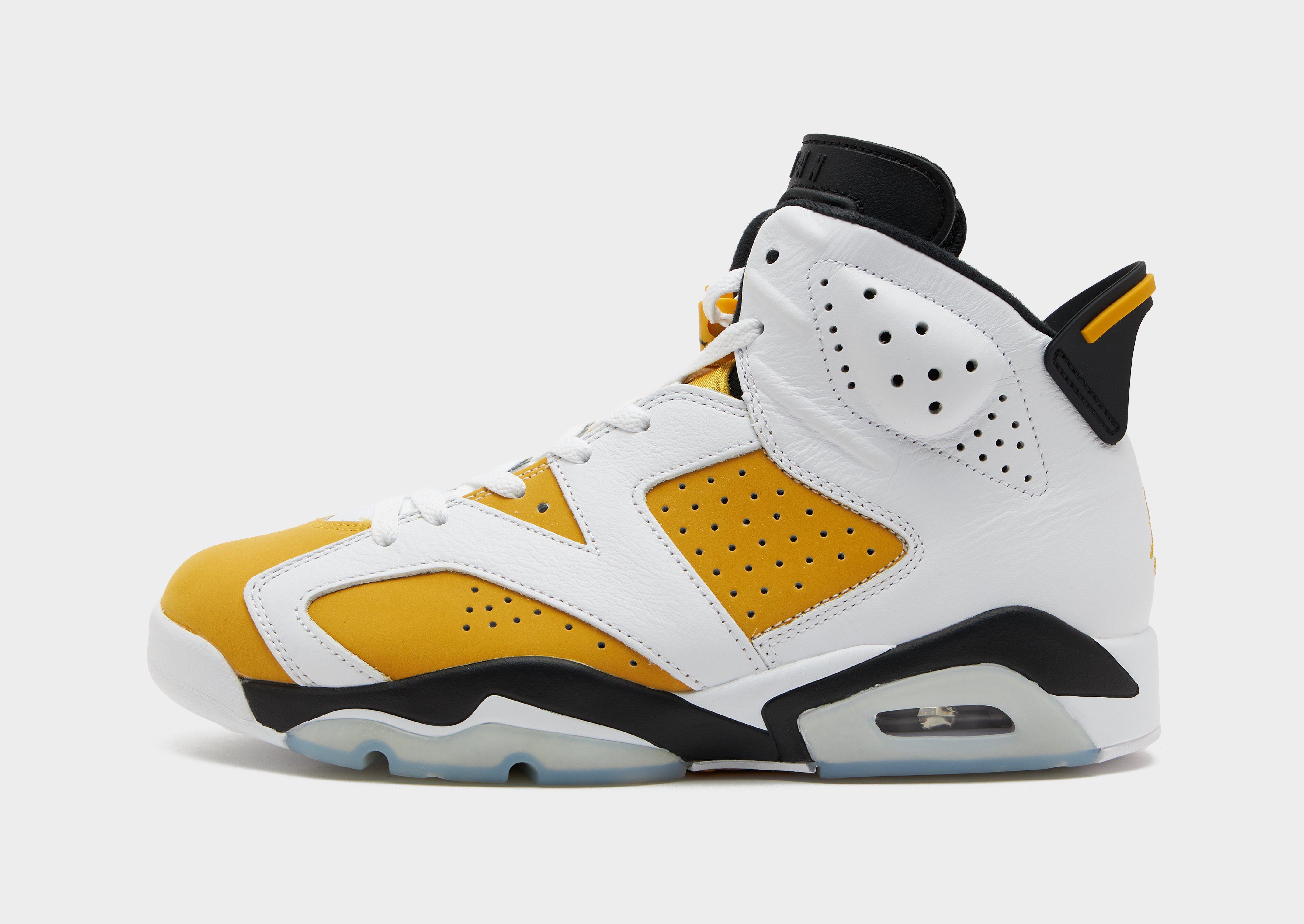 White Jordan Air 6 Retro 