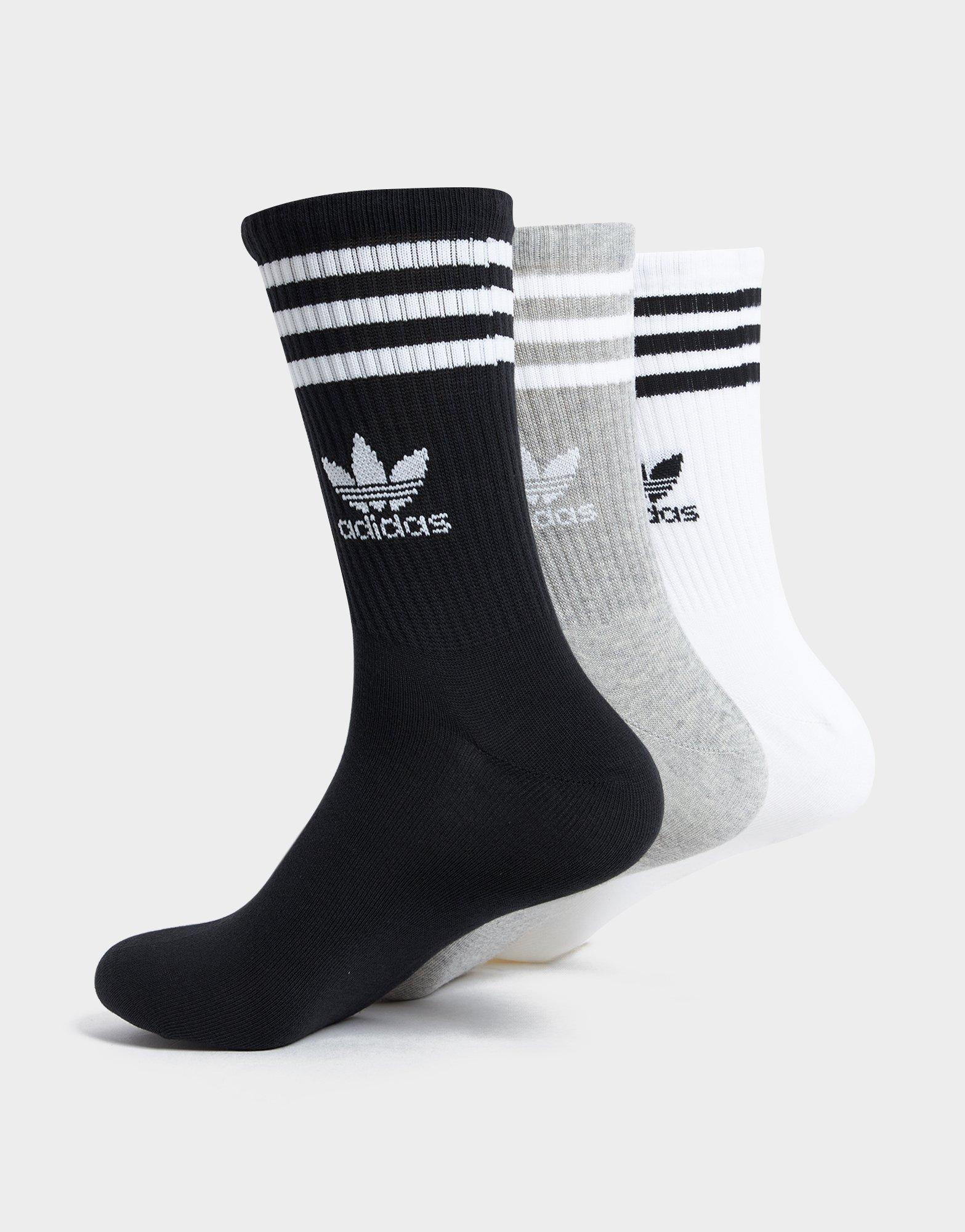 adidas Originals Trefoil Crew Socks 3 Pack