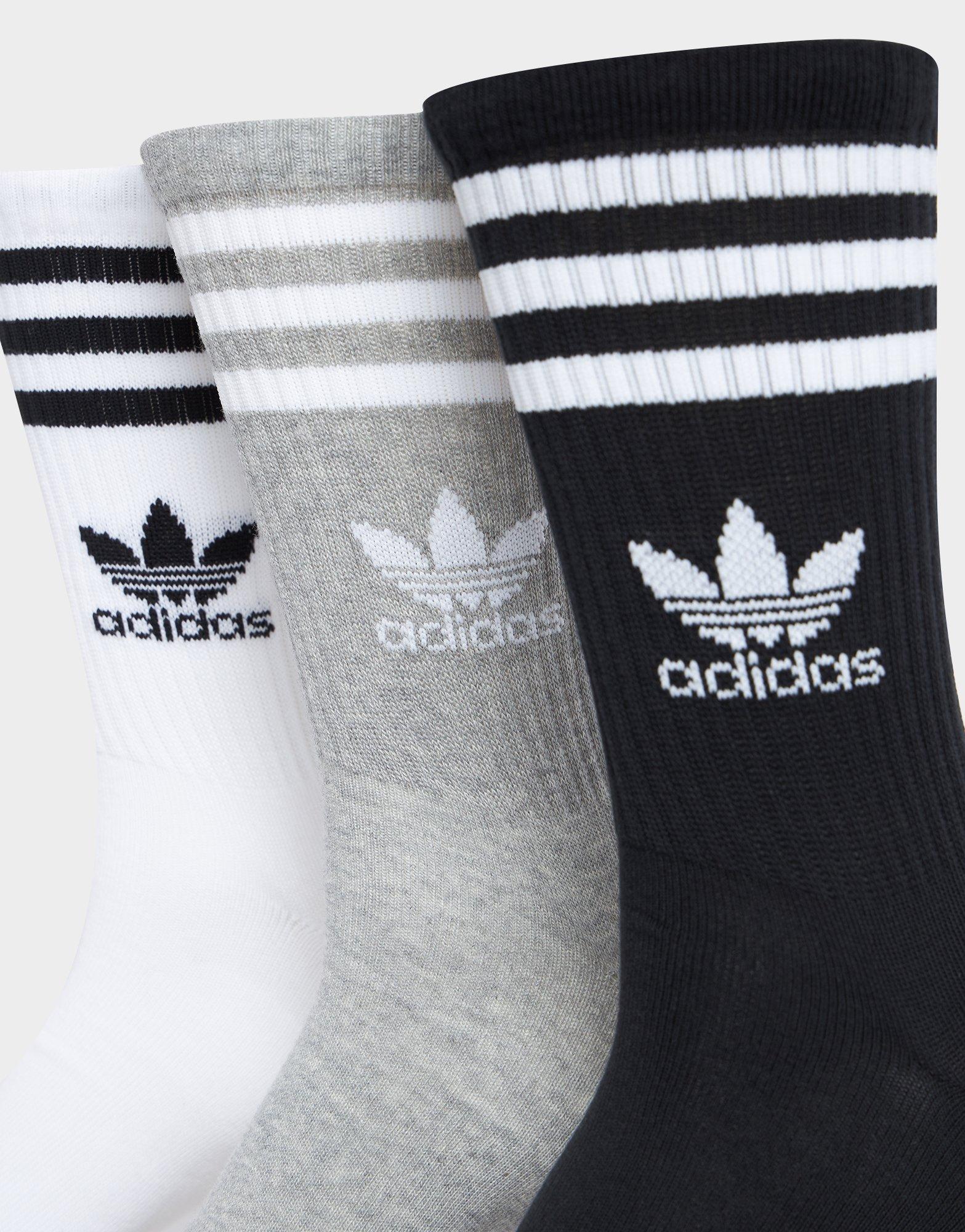 adidas Originals Trefoil Crew Socks 3 Pack