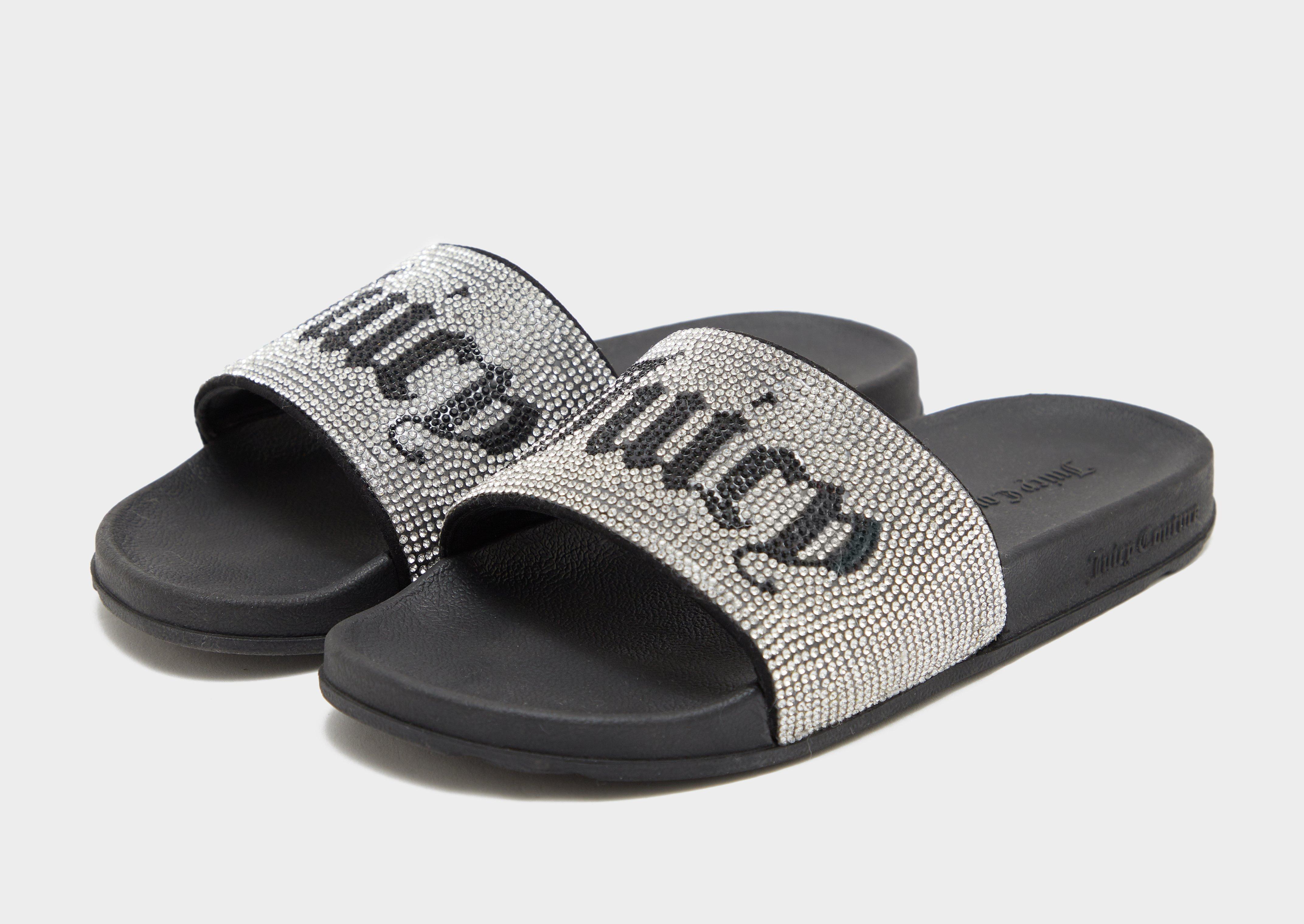 Juicy couture slides online black