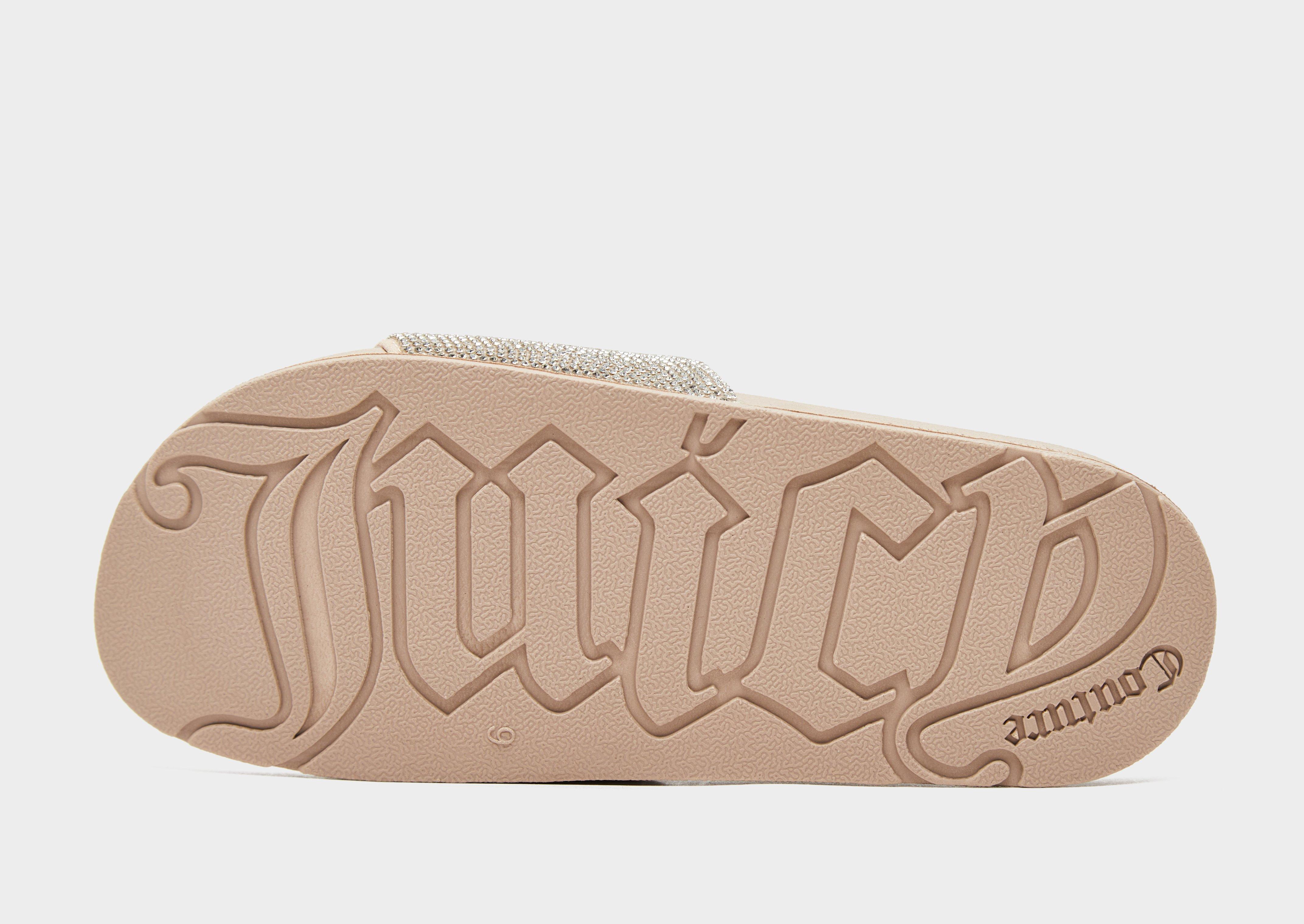 JUICY COUTURE Diamante Slides Women's