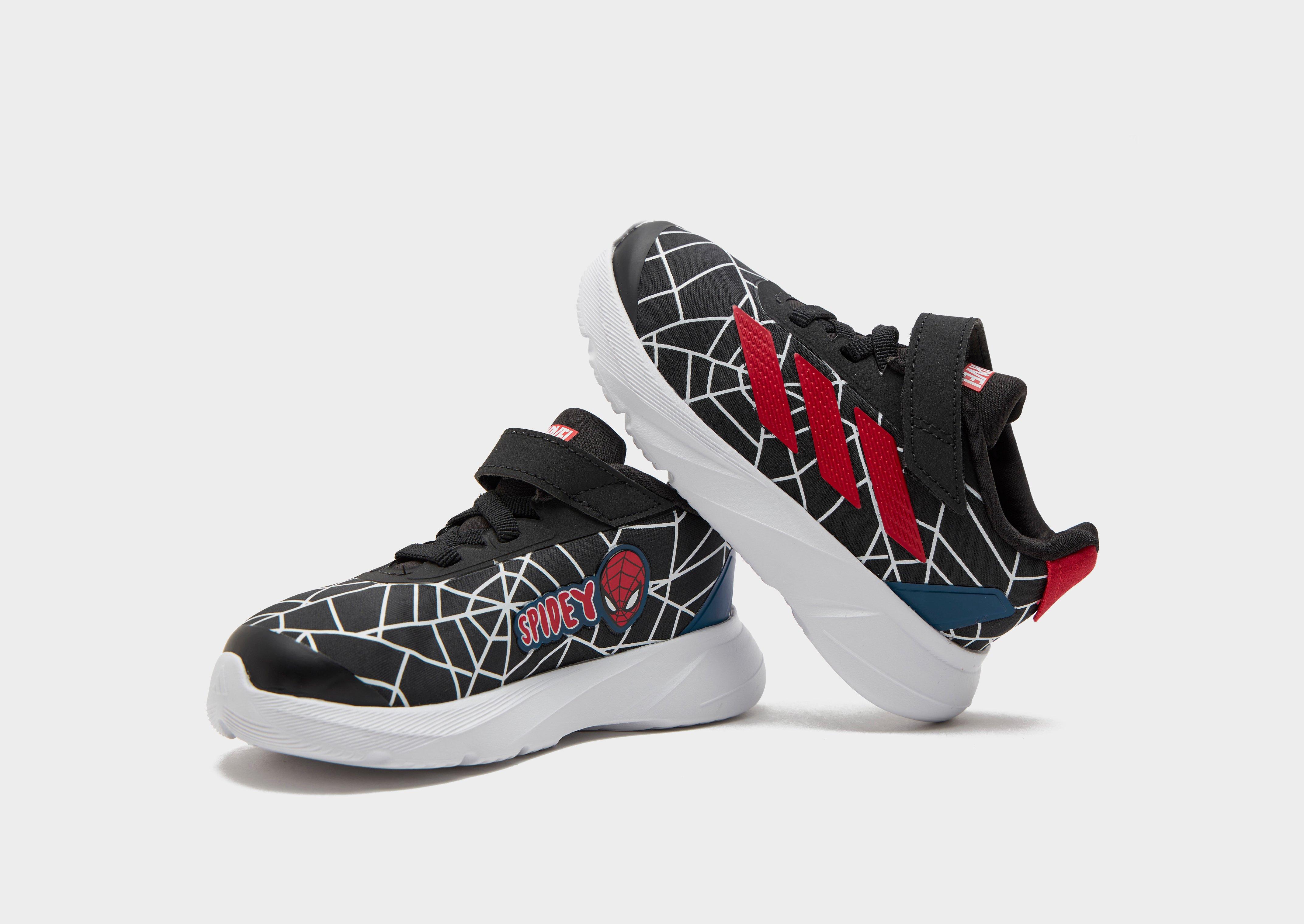 adidas DURAMO SPIDER-MAN EL I - Black, Kids' Lifestyle