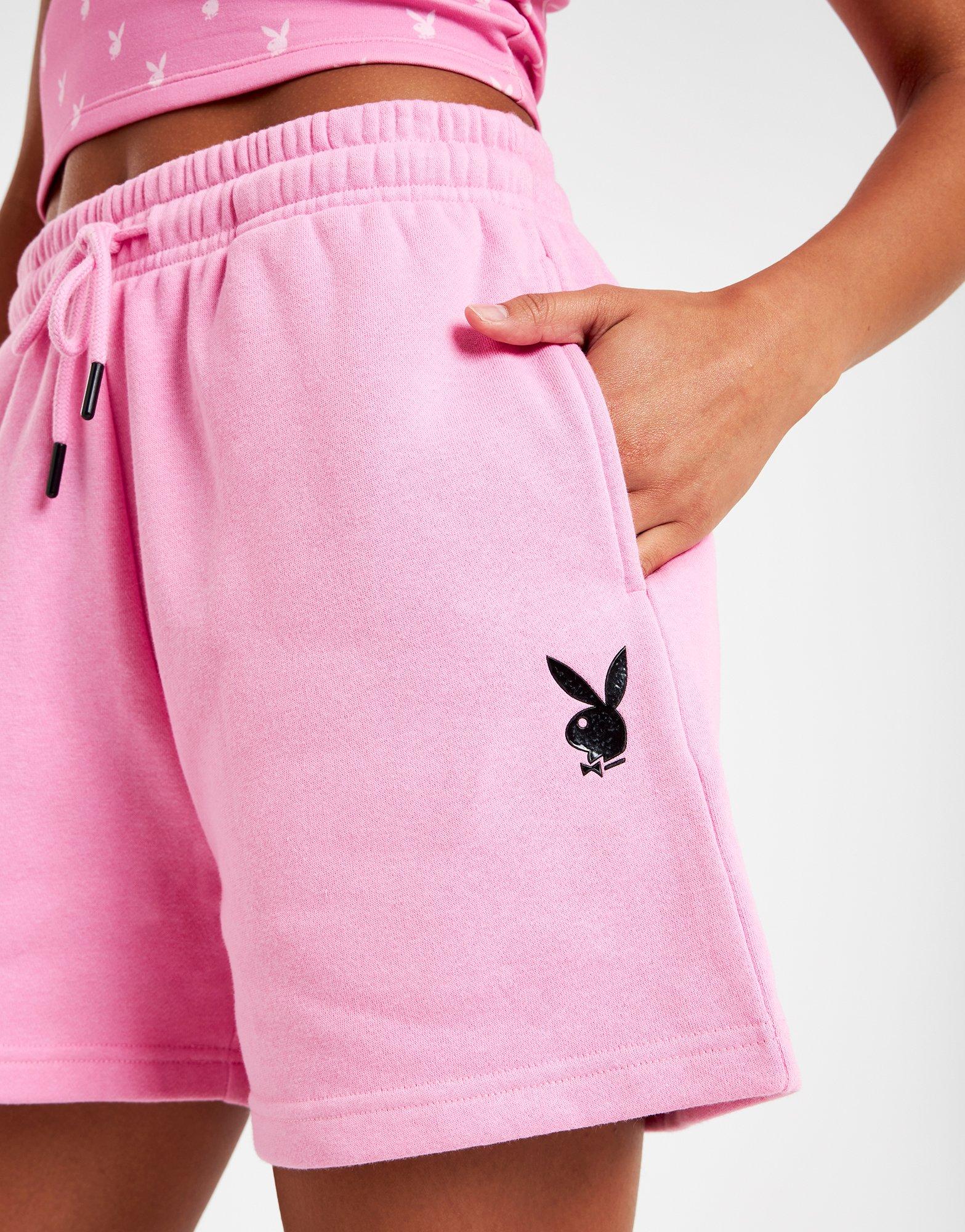 Pink 2024 playboy shorts