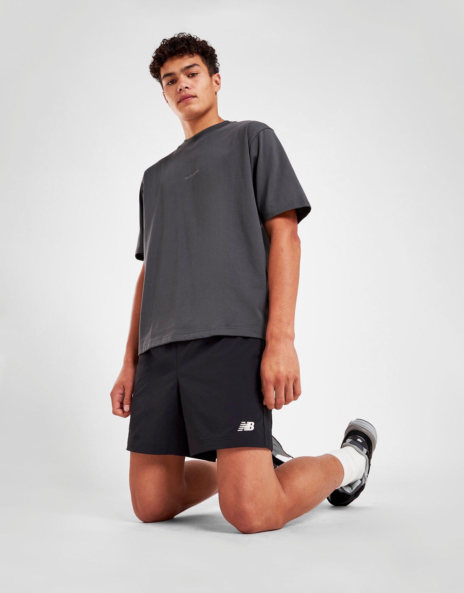 Black New Balance Woven Shorts - JD Sports