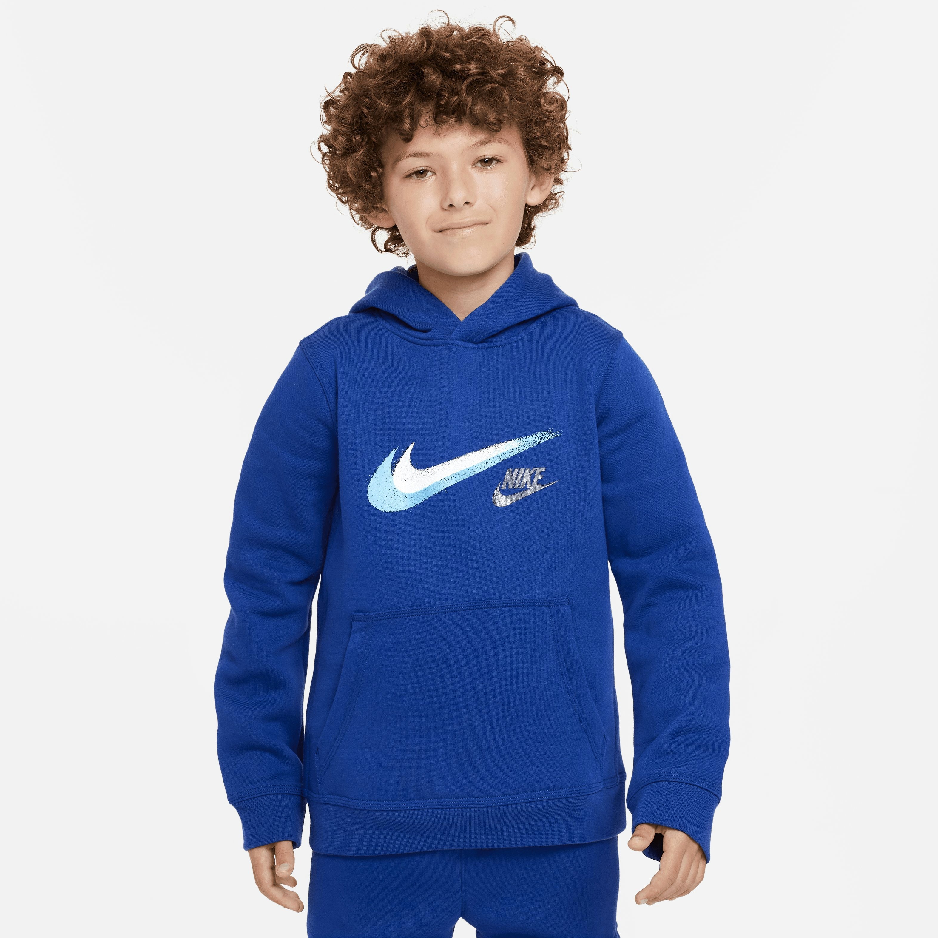 Blue Nike Hoodie Junior's - JD Sports