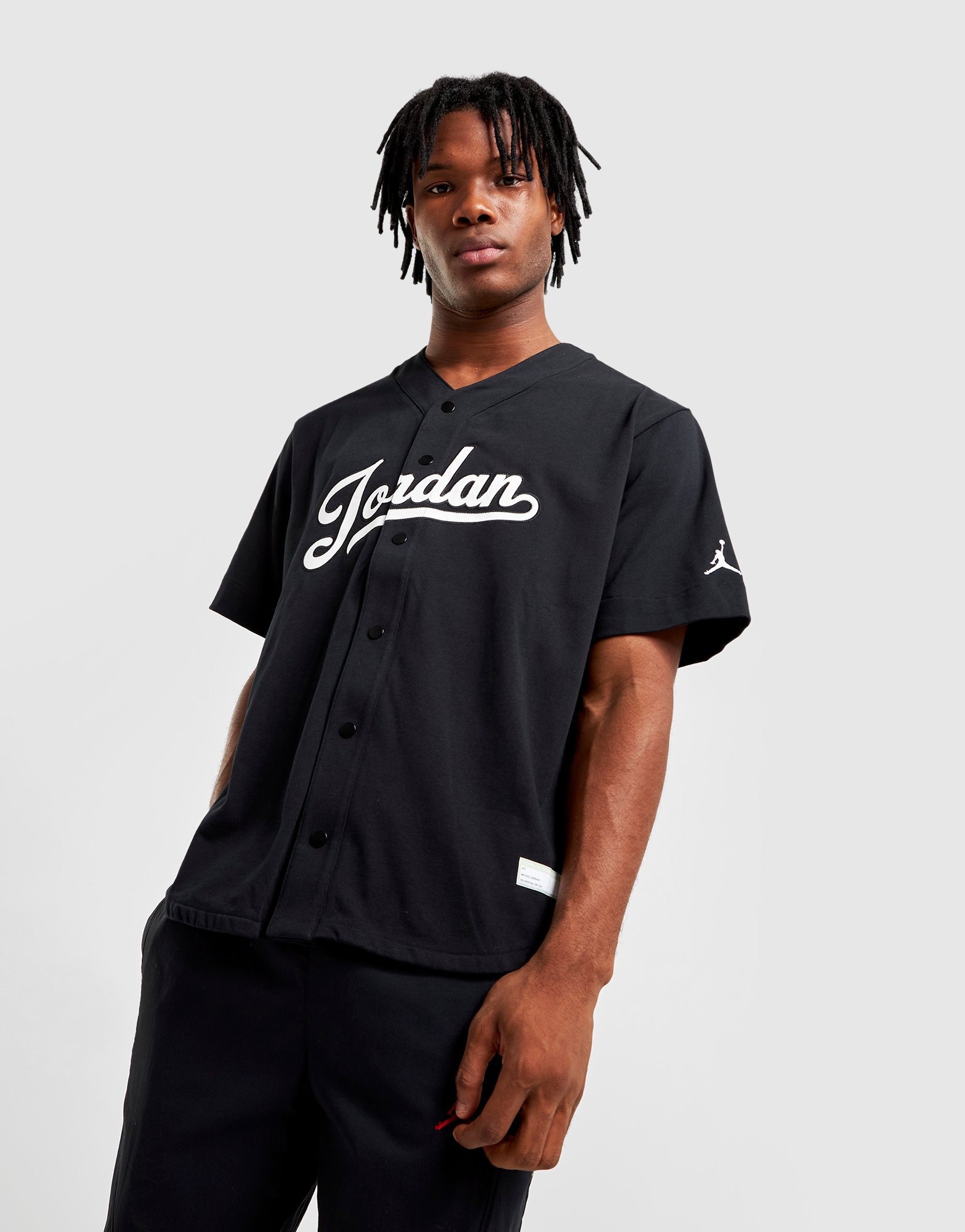 Black Jordan Basketball Jersey JD Sports