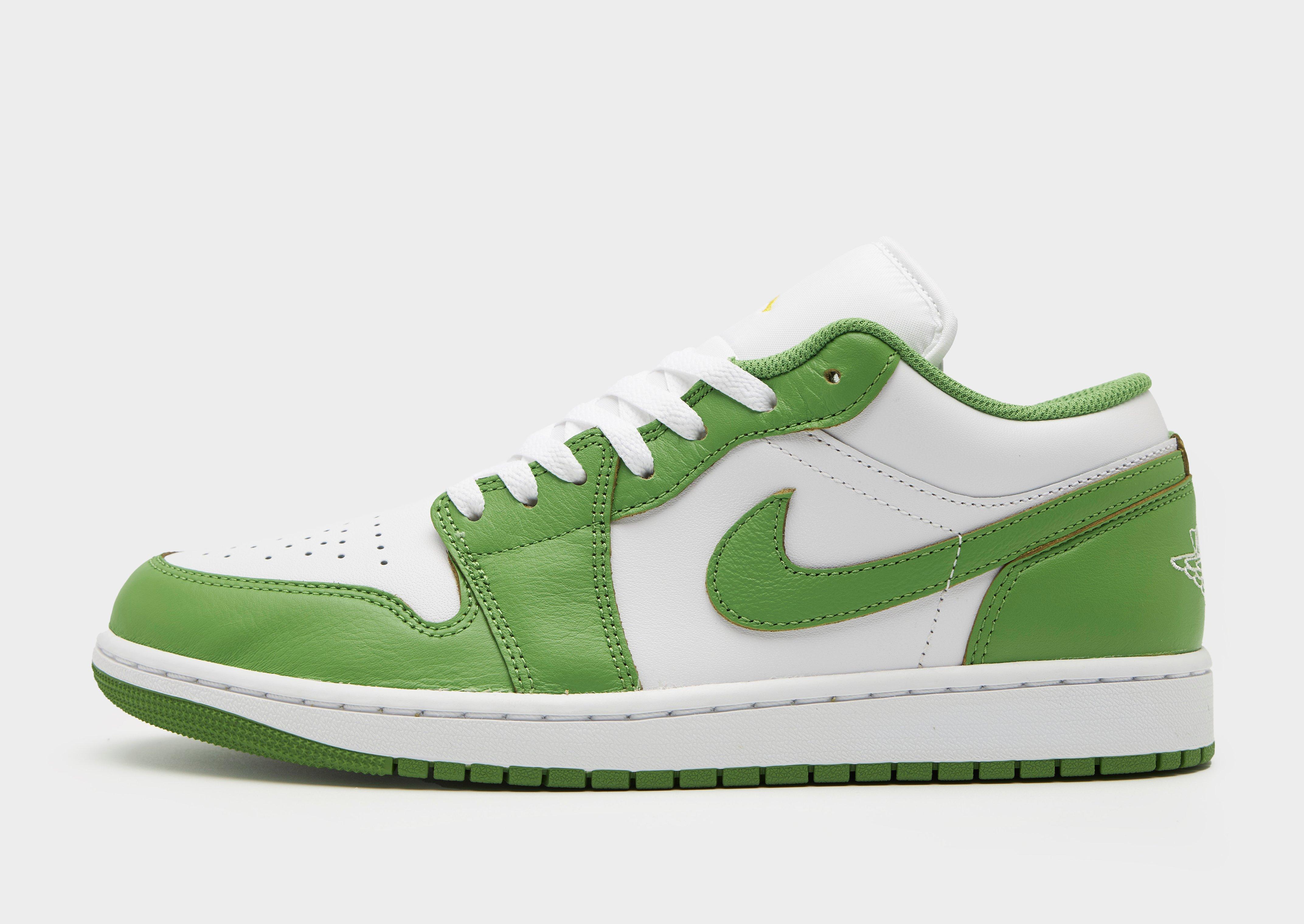 Nike jordan 1 low green hotsell