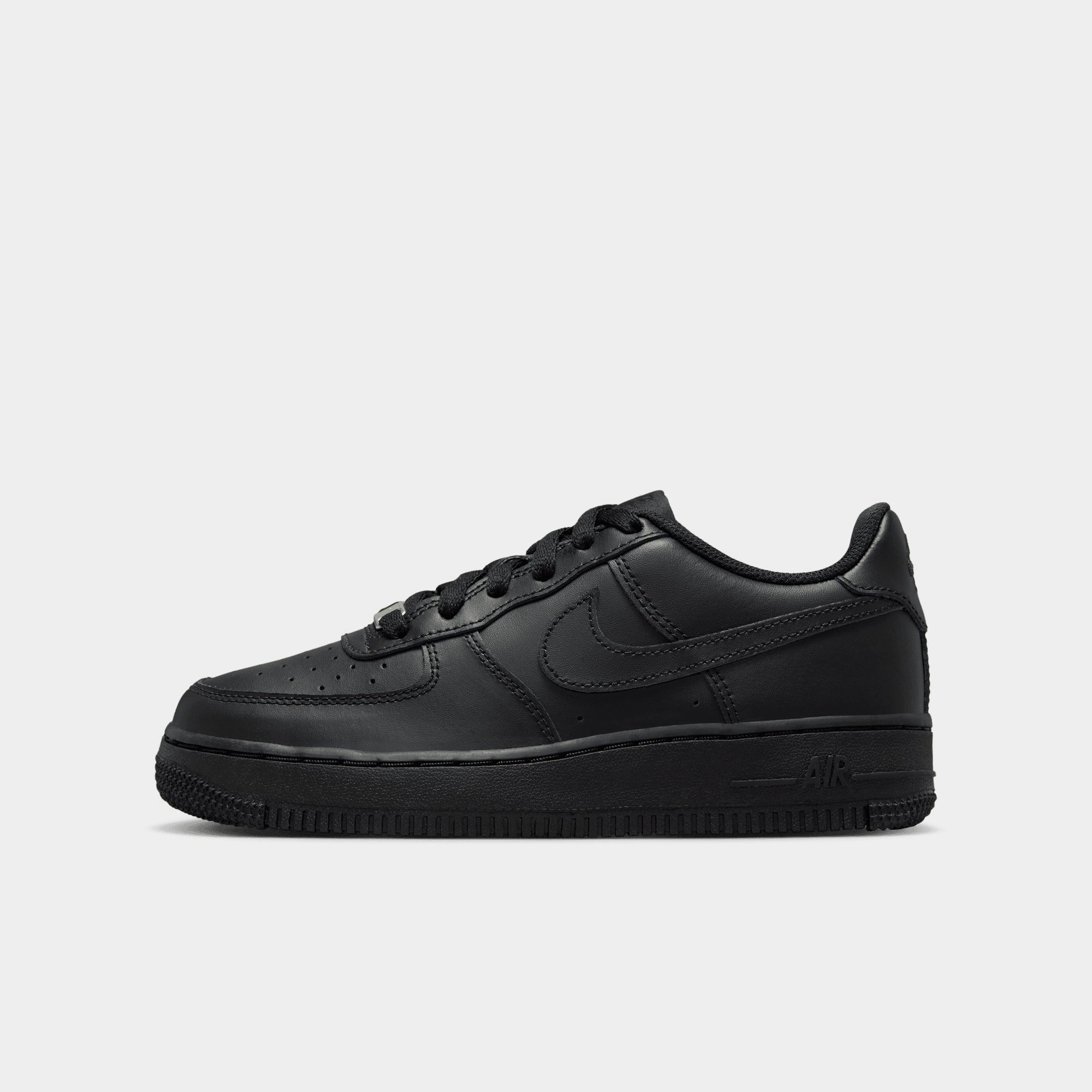 Black Nike Air Force 1 Junior's - JD Sports