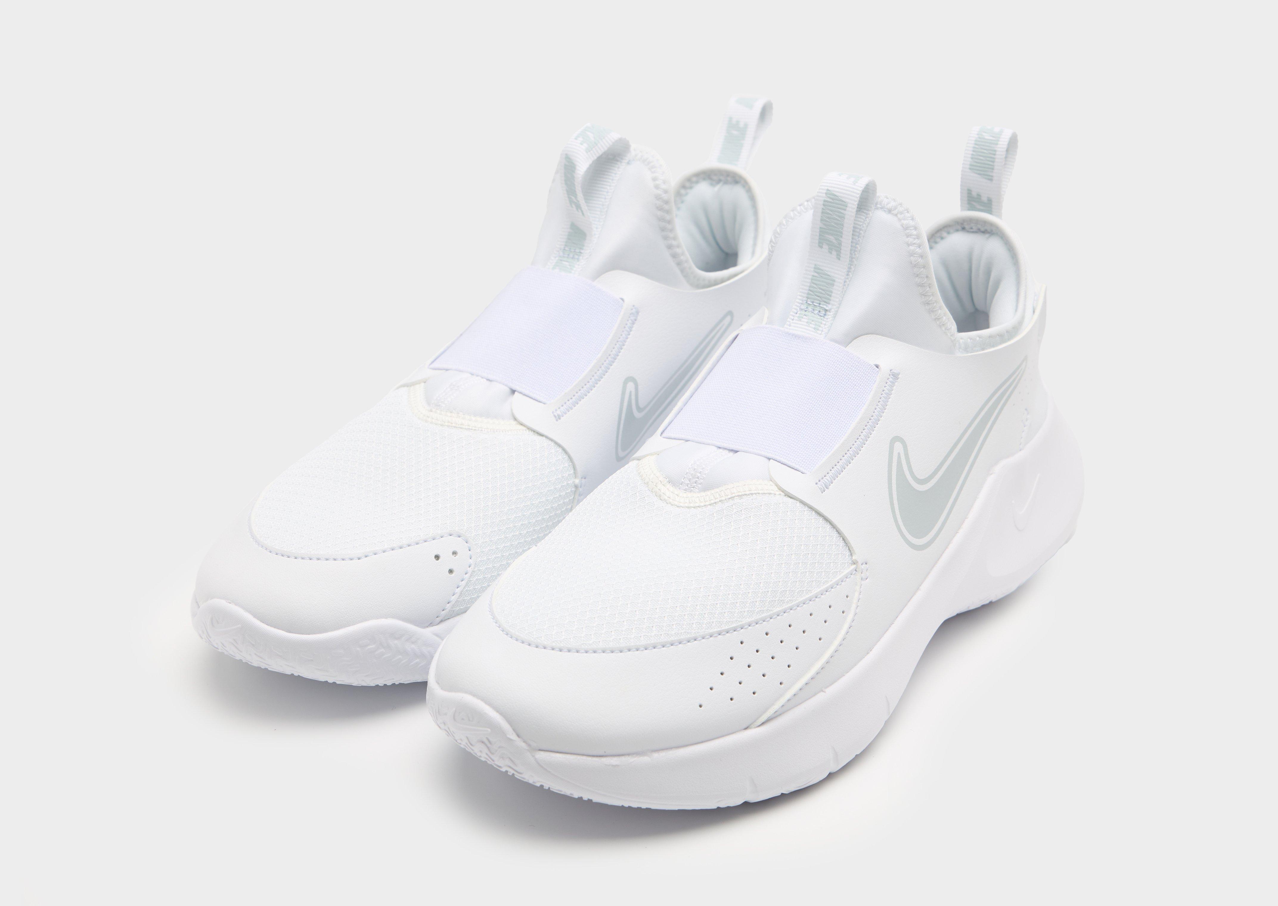 All white nike slip ons best sale