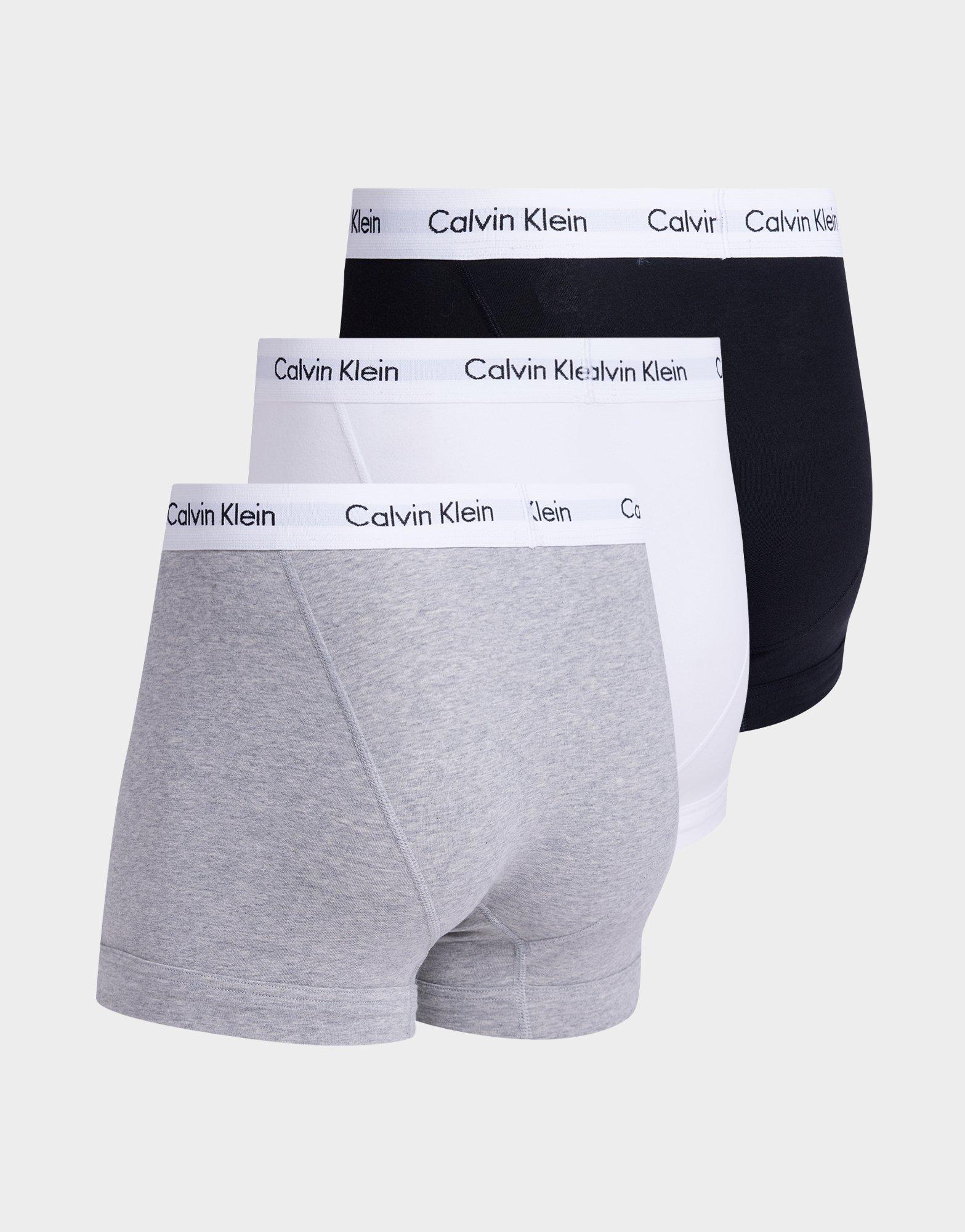 Mens 3 pack calvin klein boxers best sale