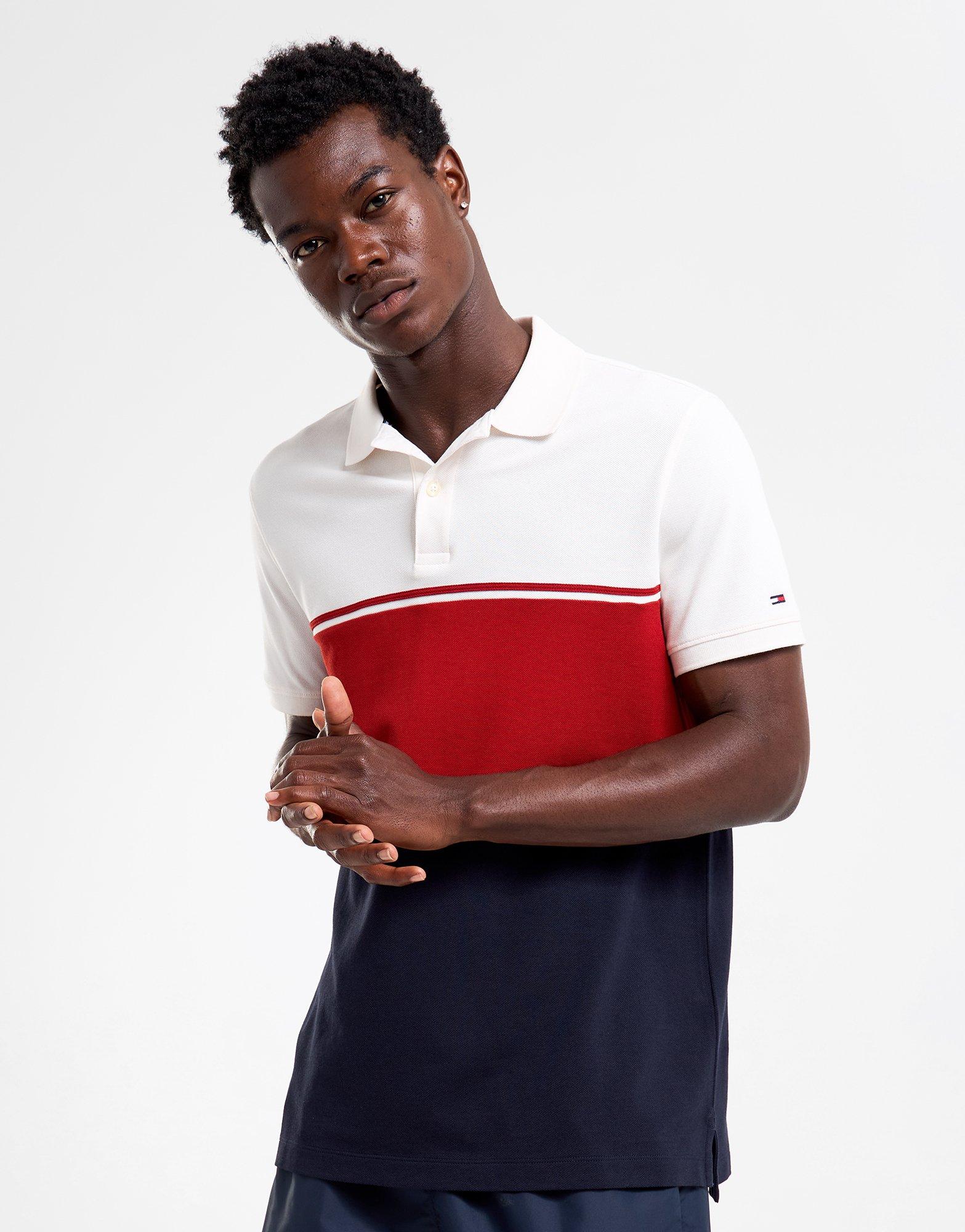 Tommy Hilfiger Colour Block Polo Shirt