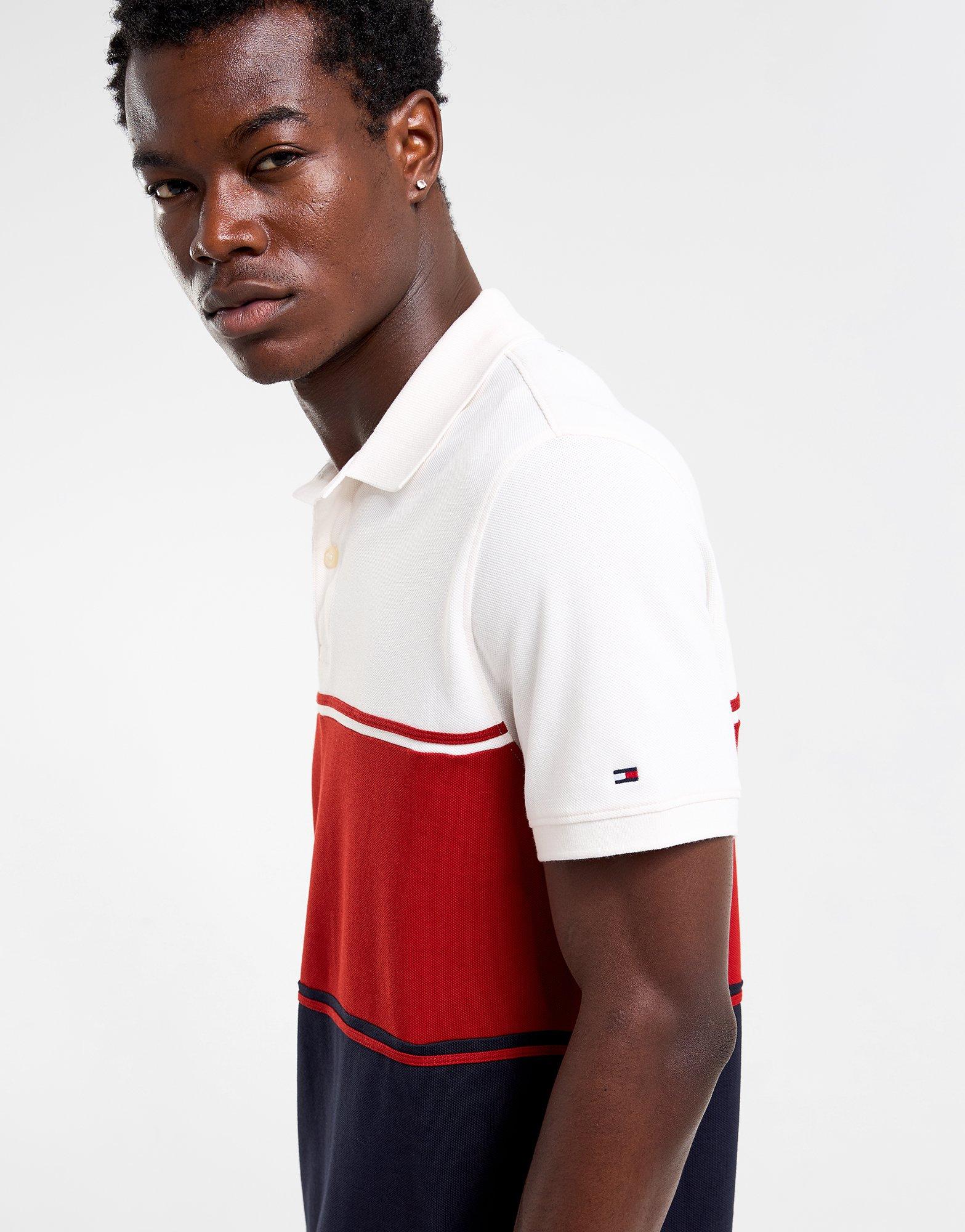 Tommy Hilfiger Colour Block Polo Shirt
