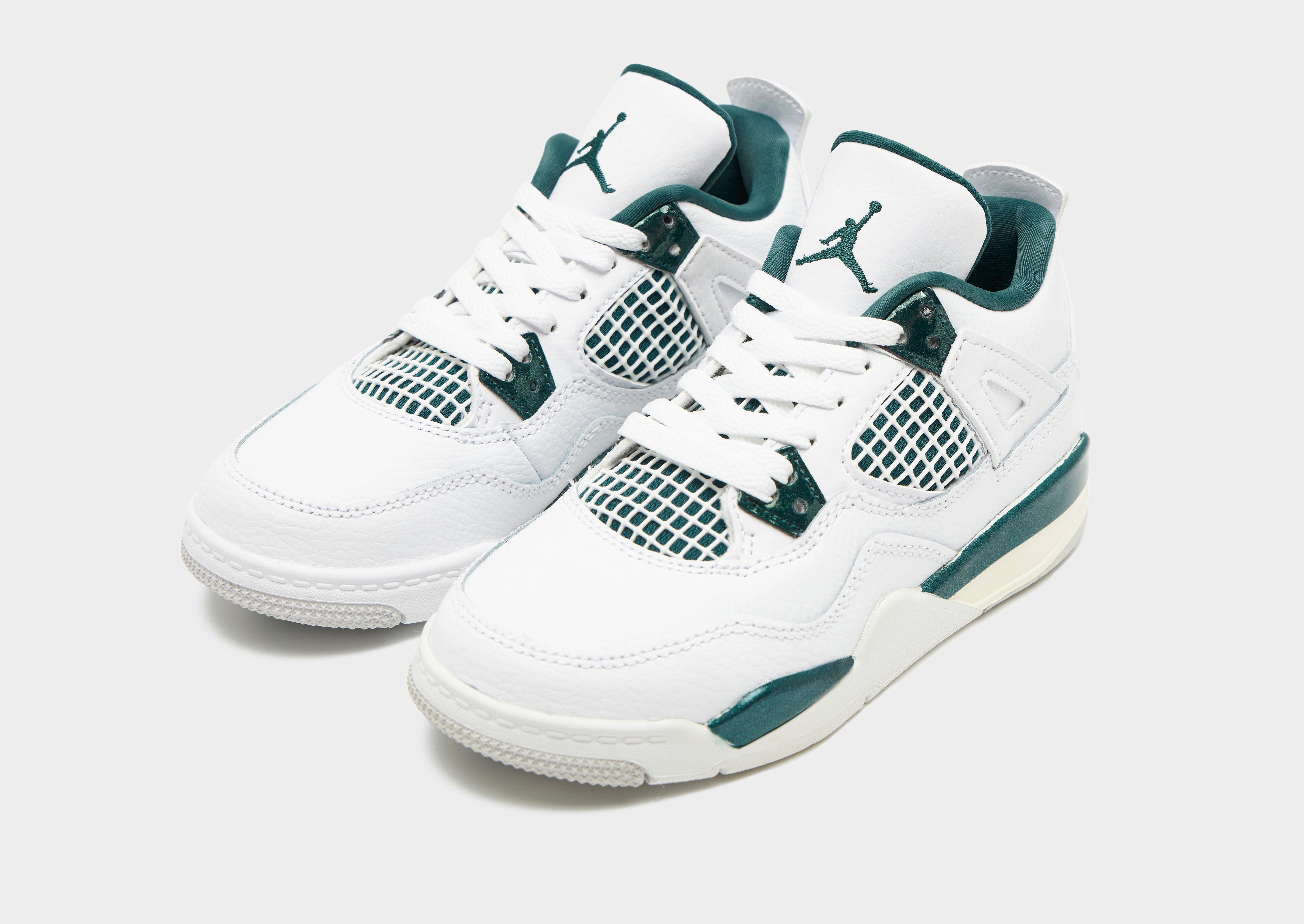 Jordan Air 4 Retro 'Oxidized Green' Children's