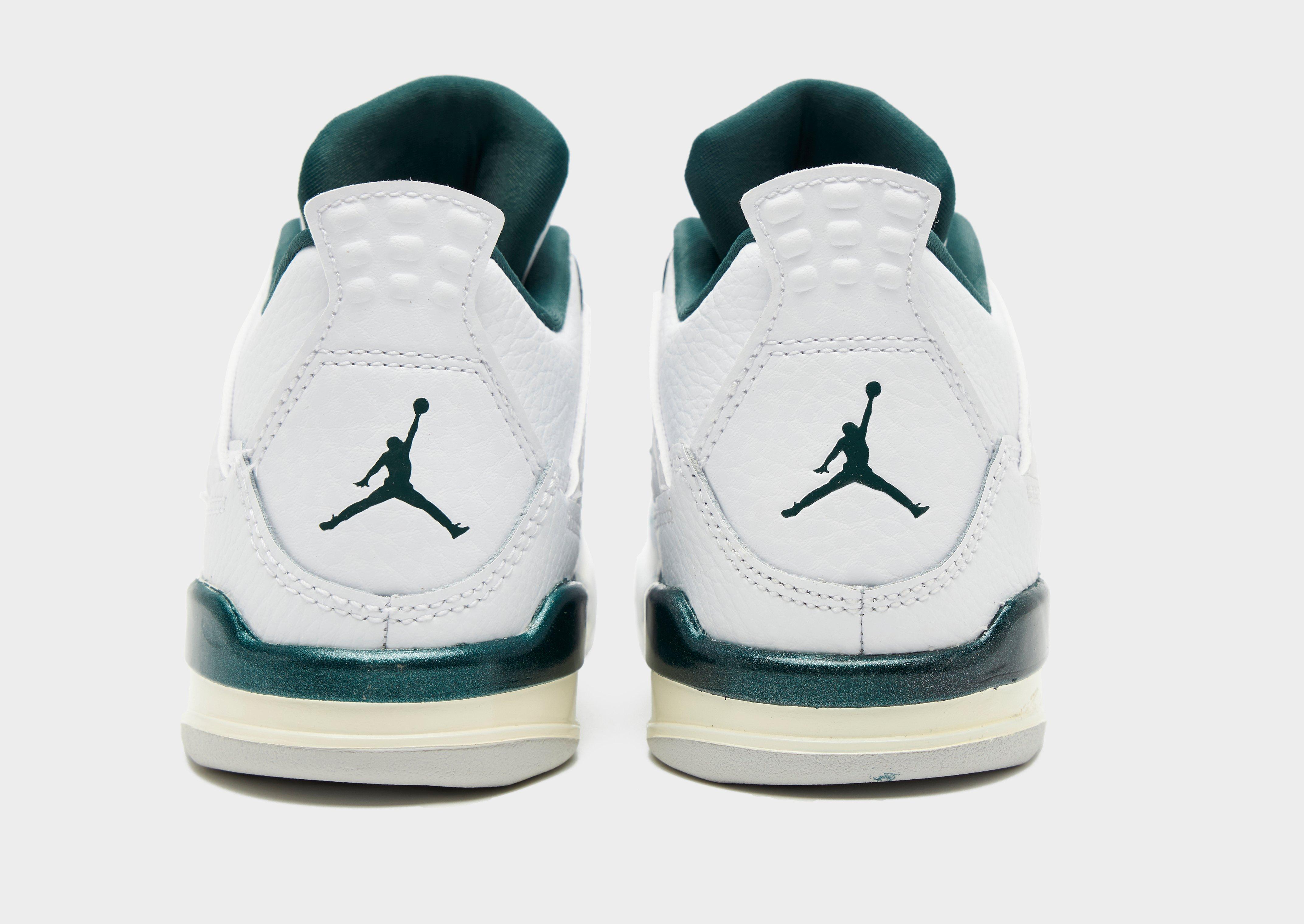 Jordan Air 4 Retro 'Oxidized Green' Children's