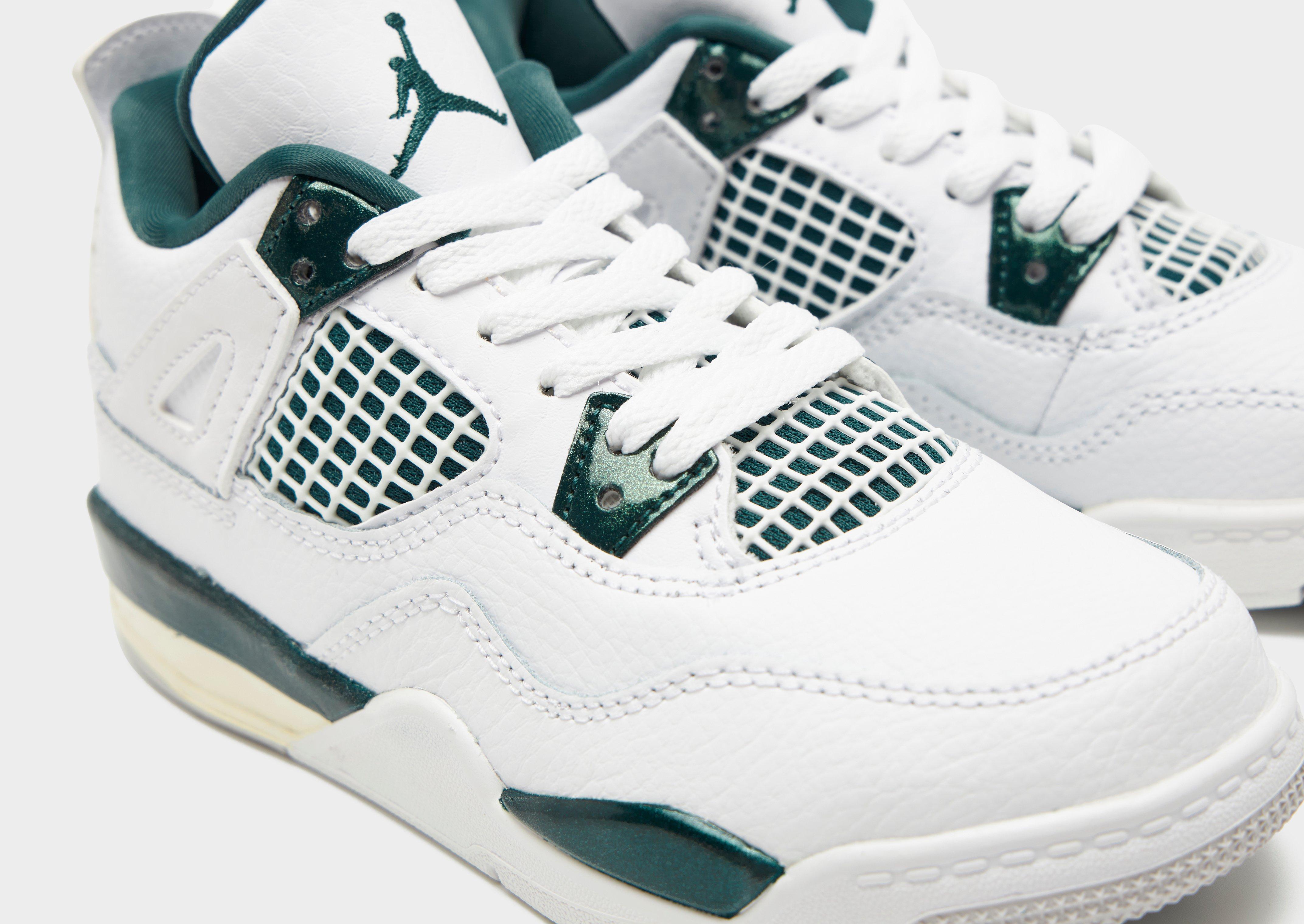 Jordan Air 4 Retro 'Oxidized Green' Children's