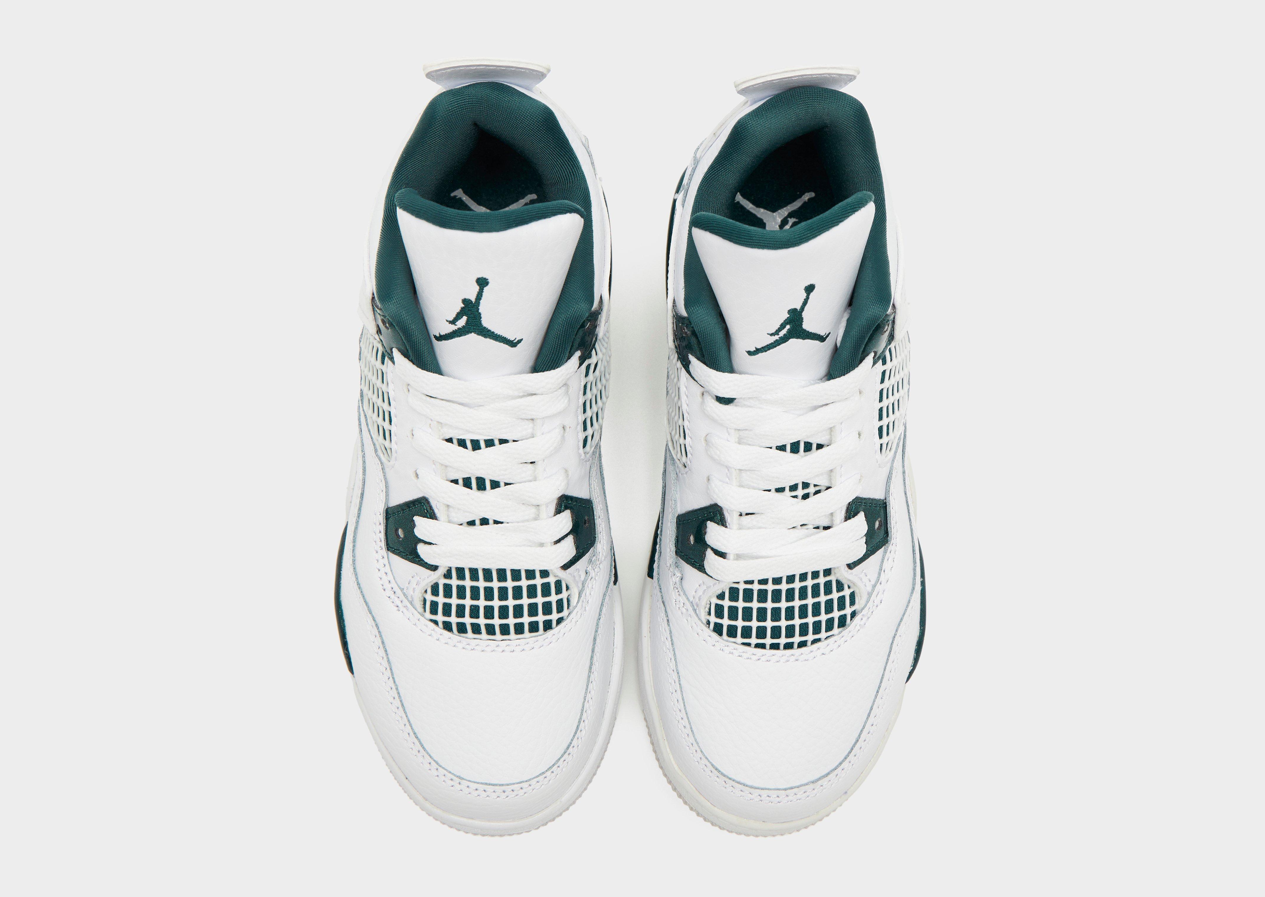 Jordan Air 4 Retro 'Oxidized Green' Children's
