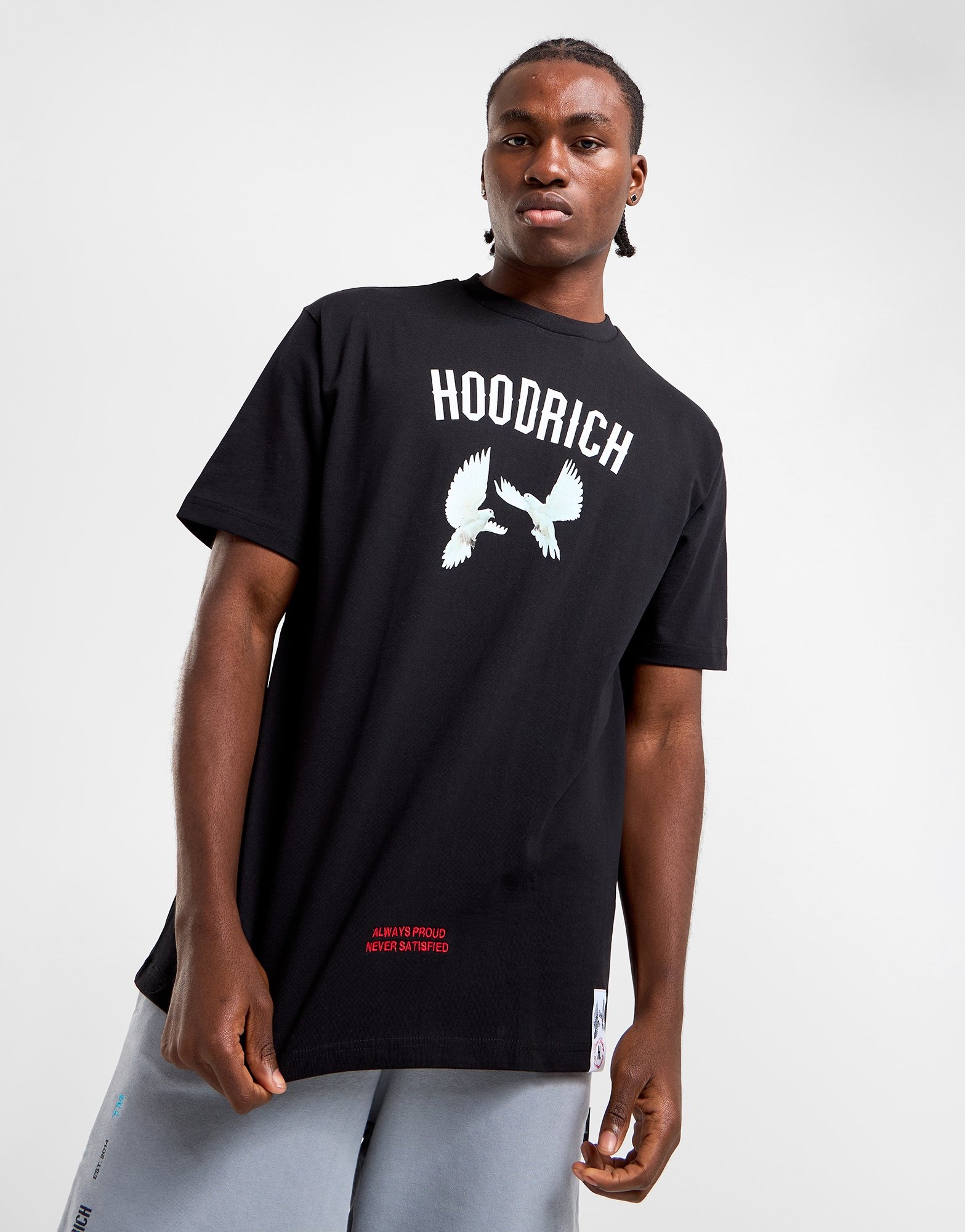 Black Hoodrich Flight V2 T-Shirt - JD Sports