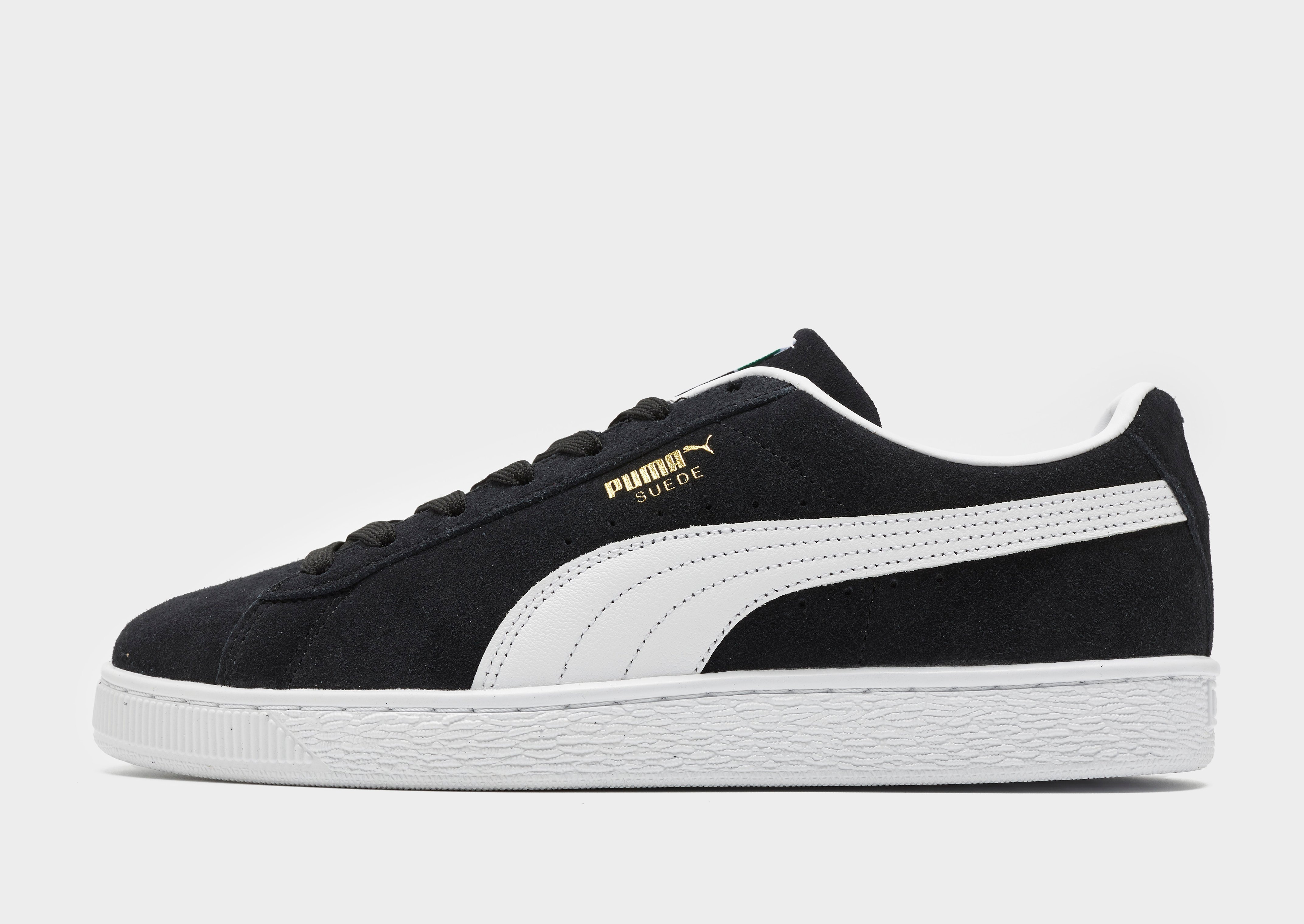 Black PUMA Suede JD Sports