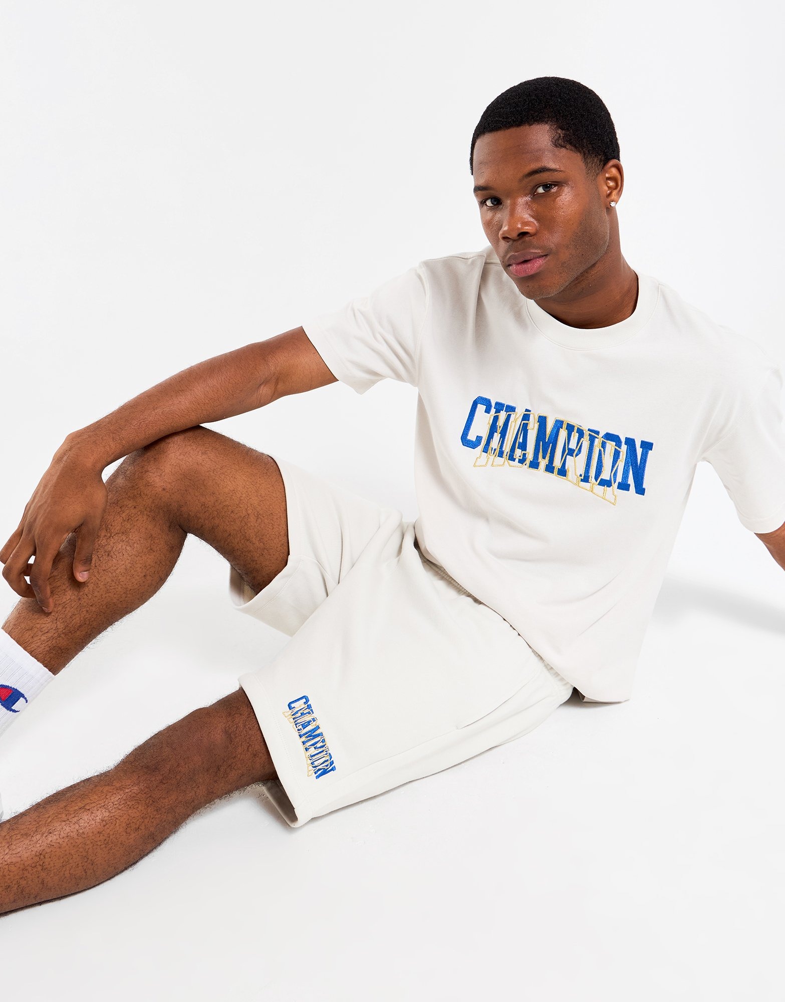 White Champion Rochester Shorts JD Sports