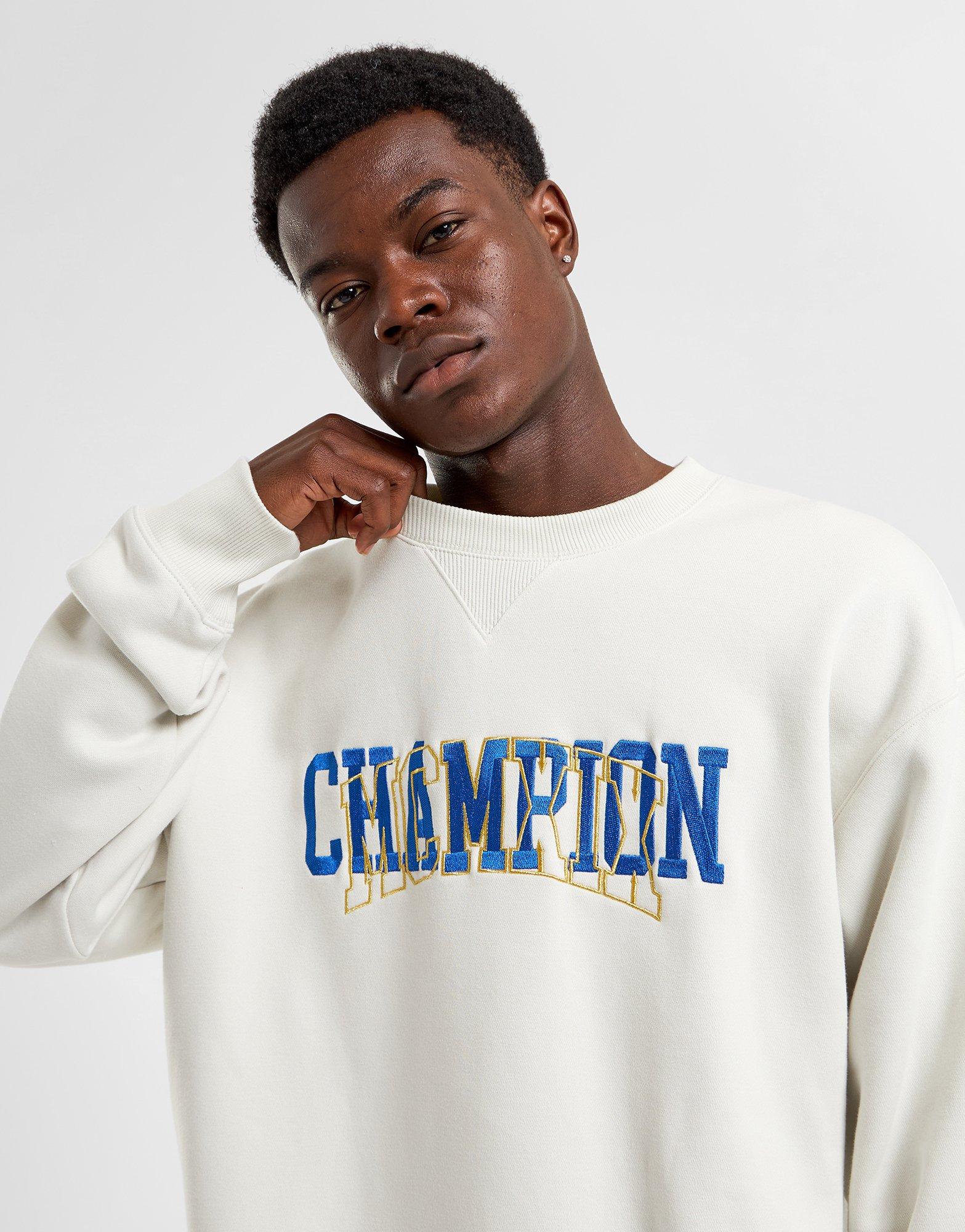 White Champion Rochester Sweatshirt JD Sports NZ