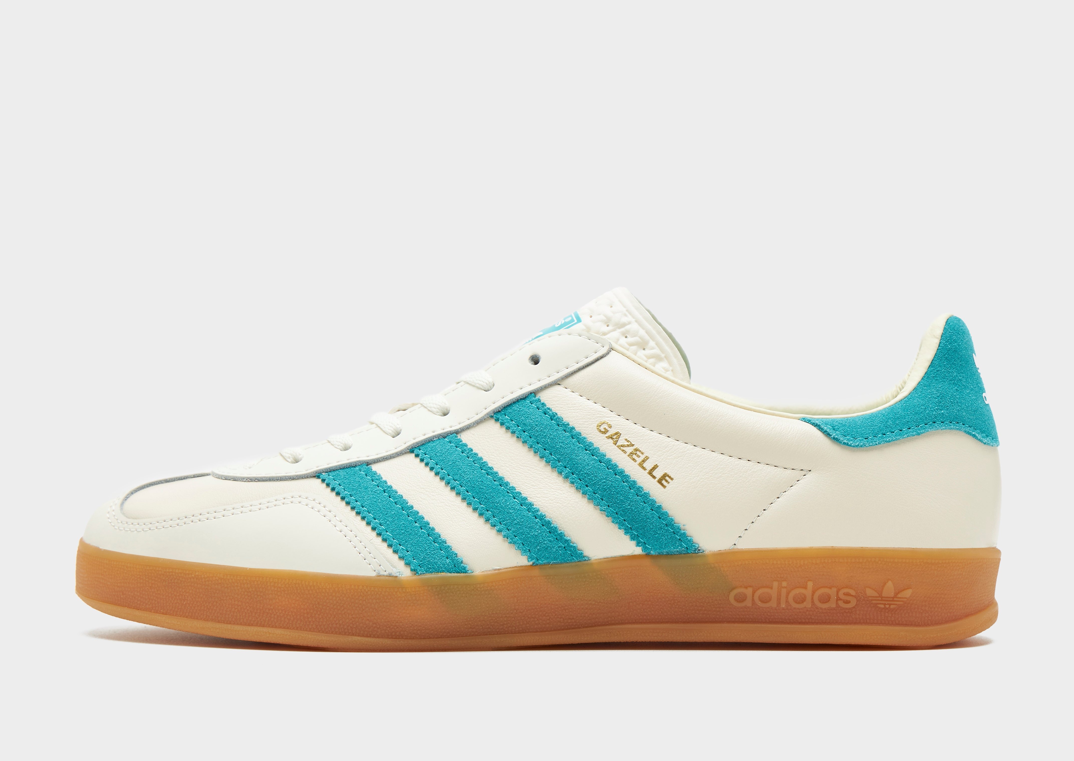 White adidas Originals Gazelle Indoor - JD Sports