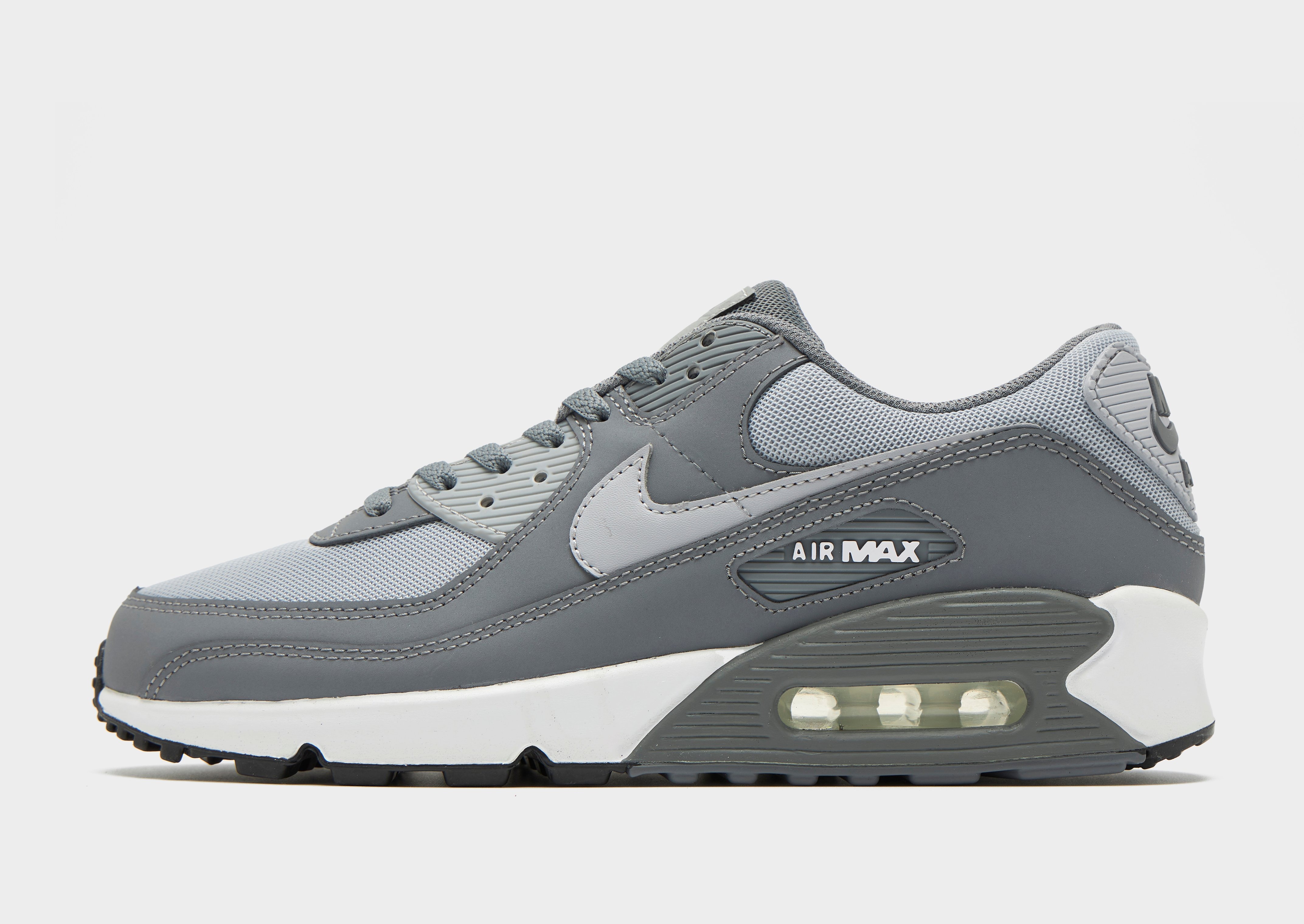 Grey Nike Air Max 90 - JD Sports NZ