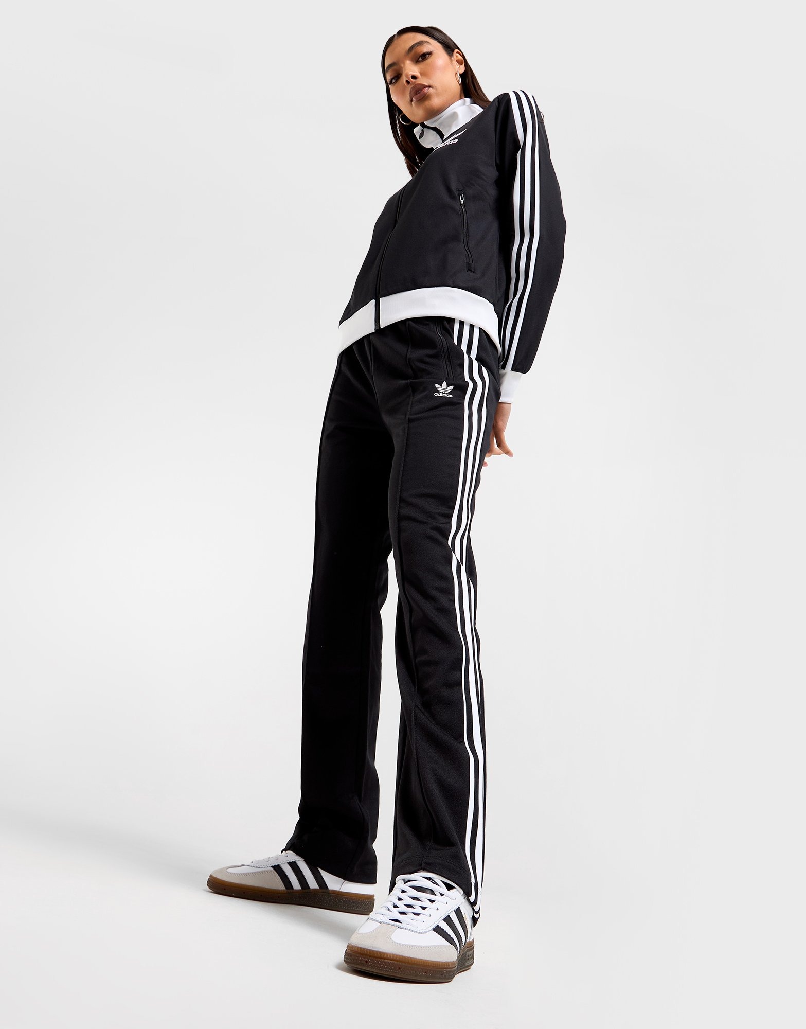 Black adidas Originals Beckenbauer Track Pants - JD Sports