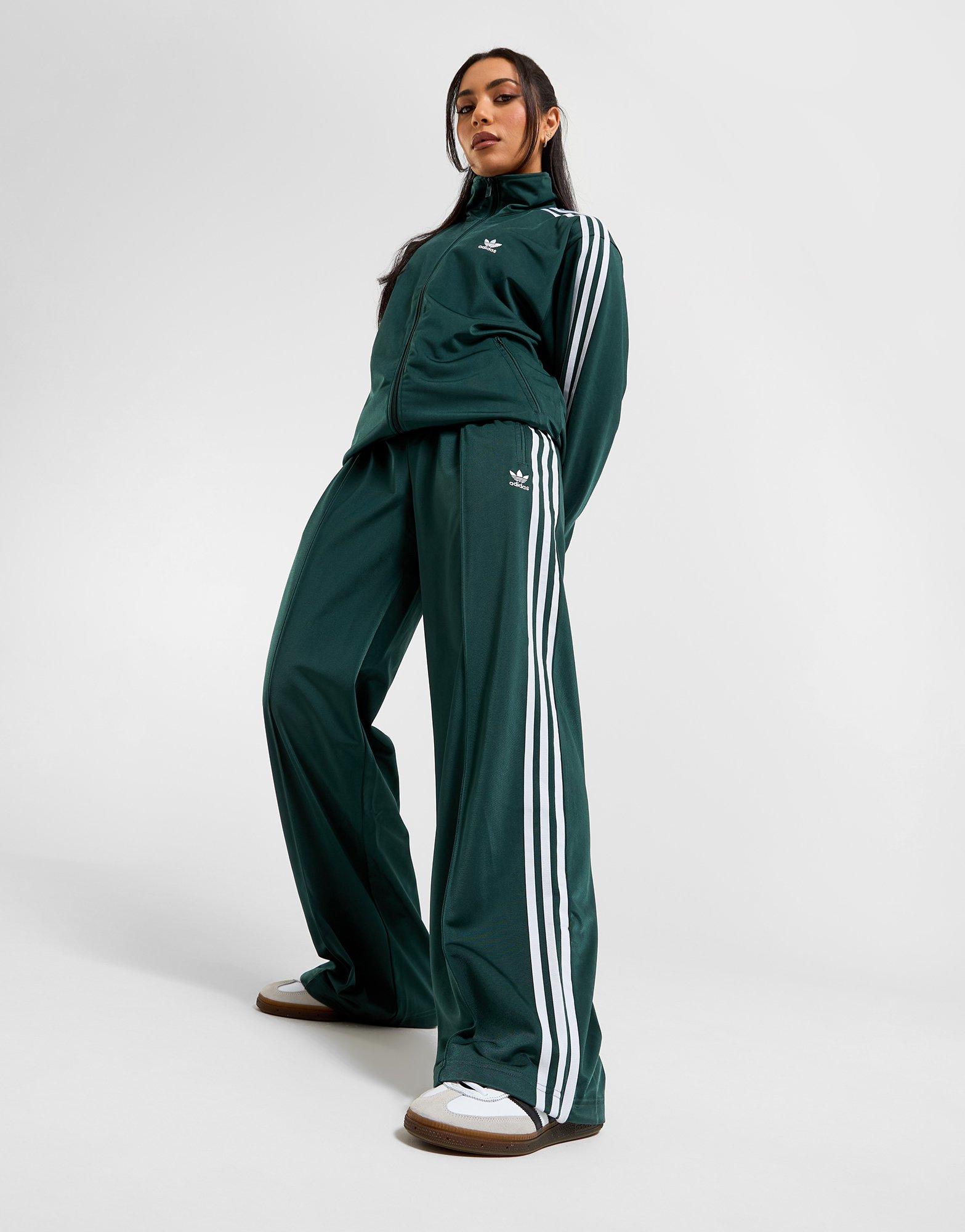 Green adidas Originals Firebird Loose Track Pants JD Sports