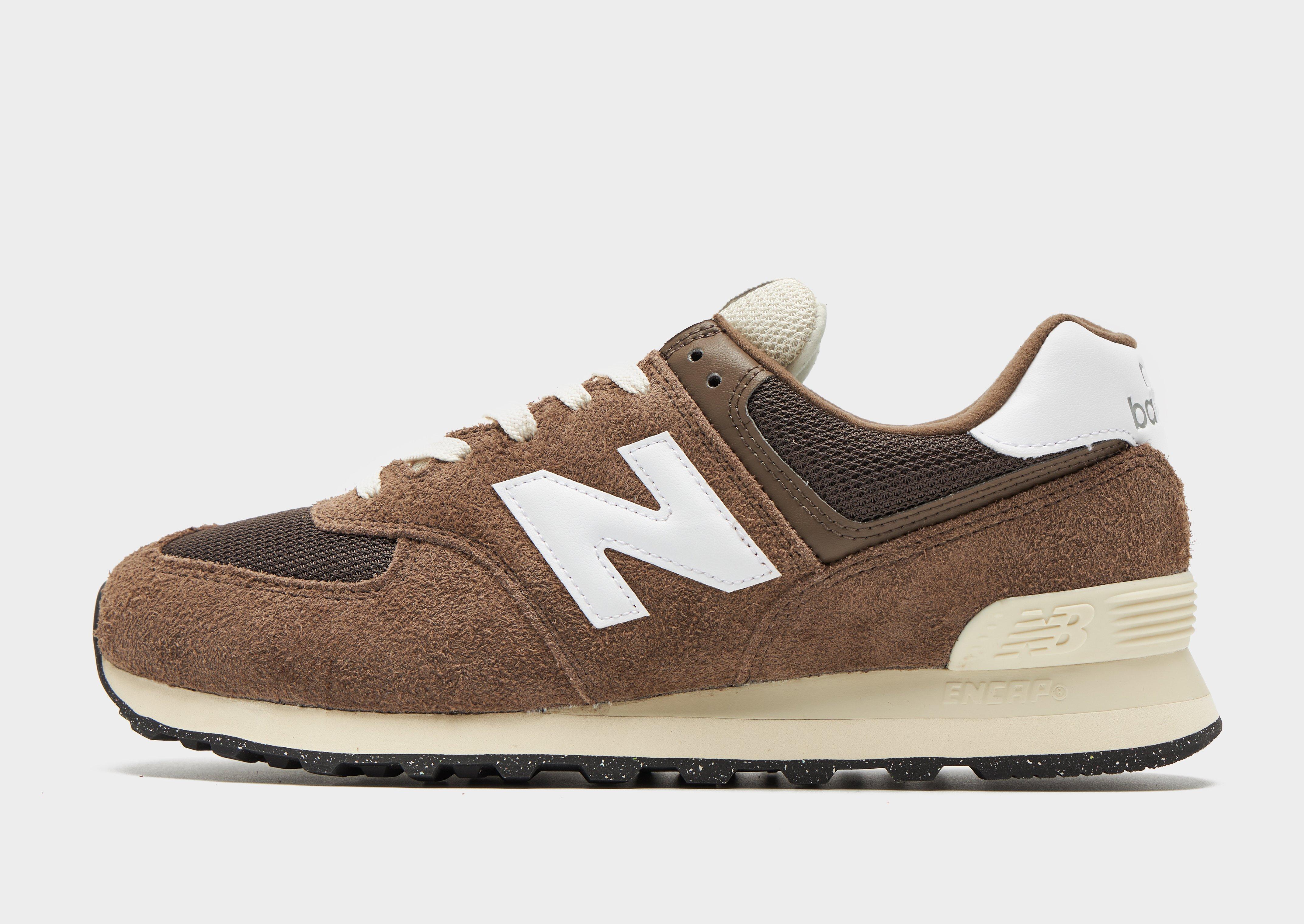 Brown New Balance 574 JD Sports