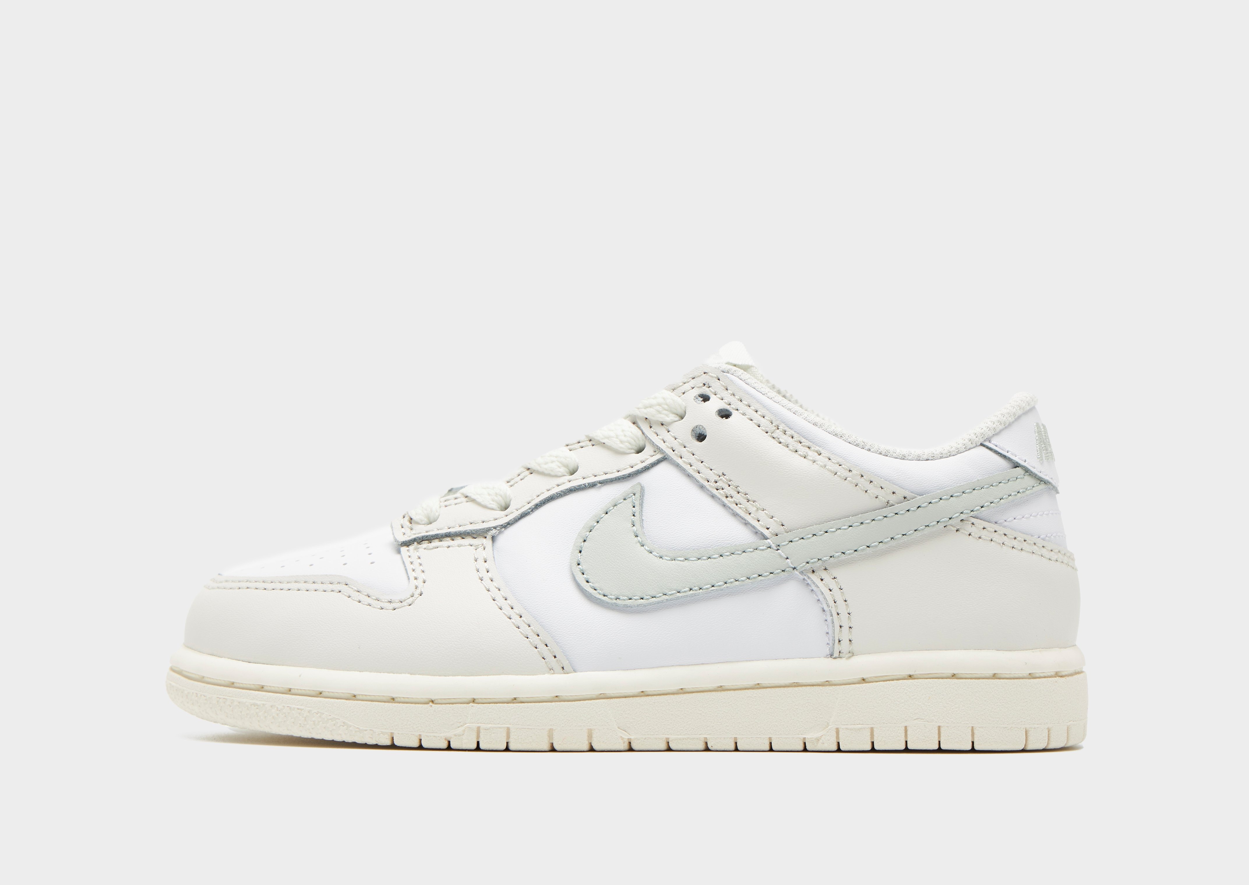 White Nike Dunk Low Children's - JD Sports