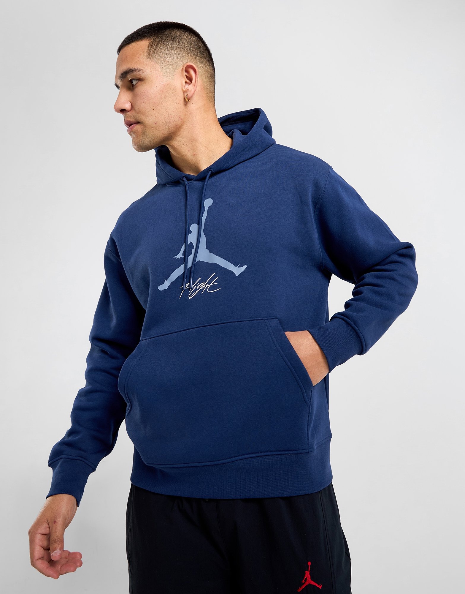 Blue Jordan Flight Hoodie - JD Sports NZ