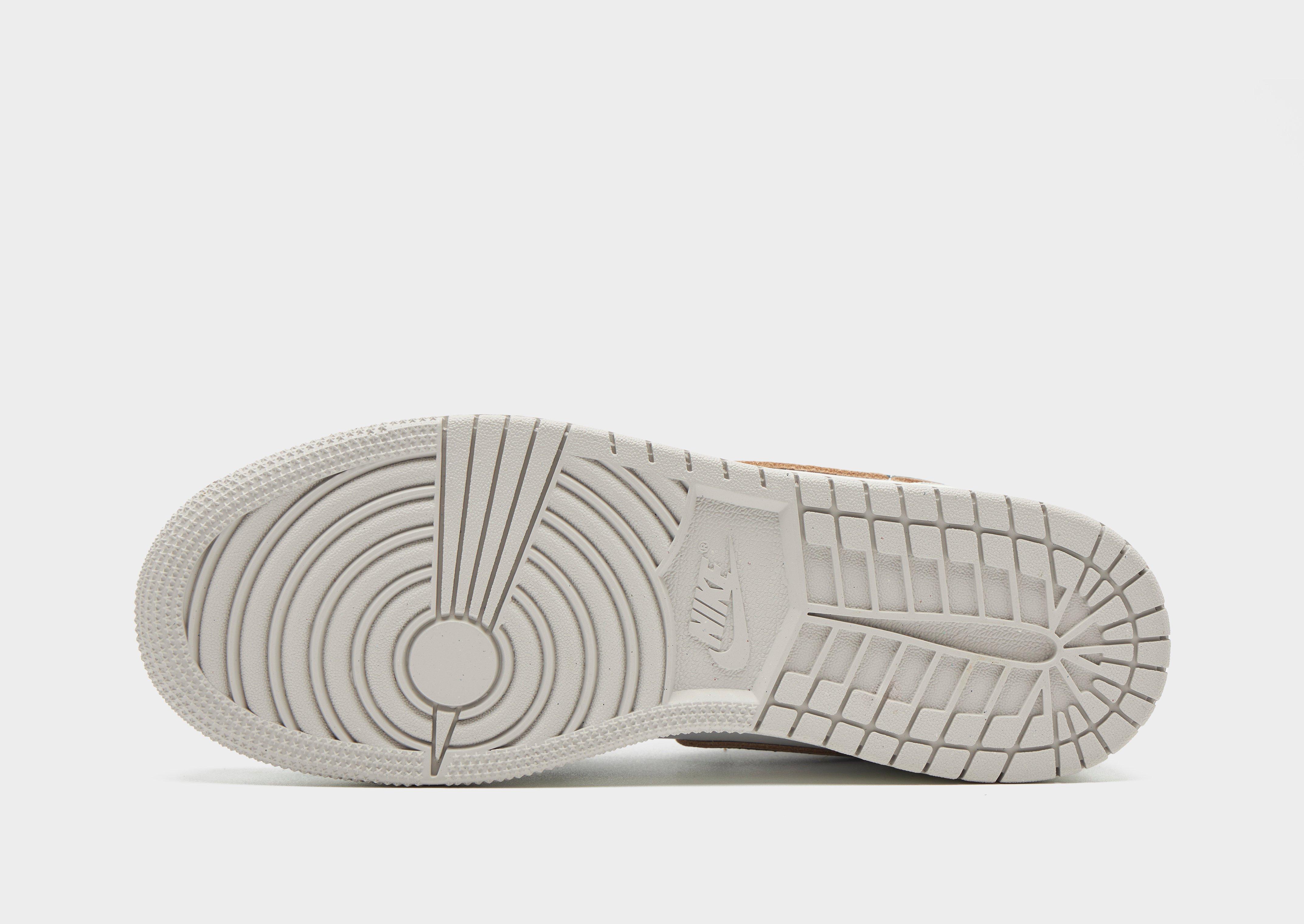 Jordan Aj 1 Mid Se Bg Wht/o'grn/sail