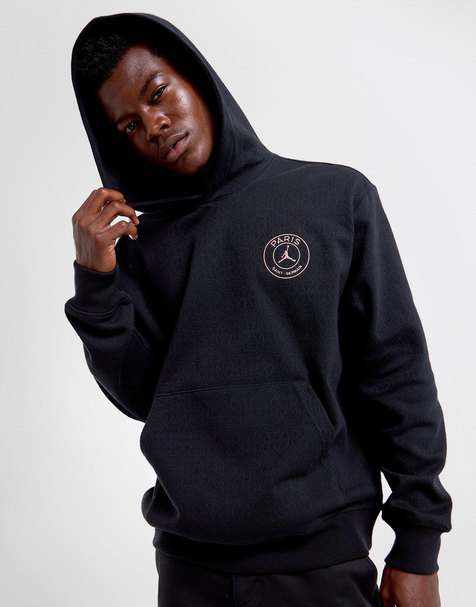 Black Jordan Paris Saint Germain Hoodie JD Sports