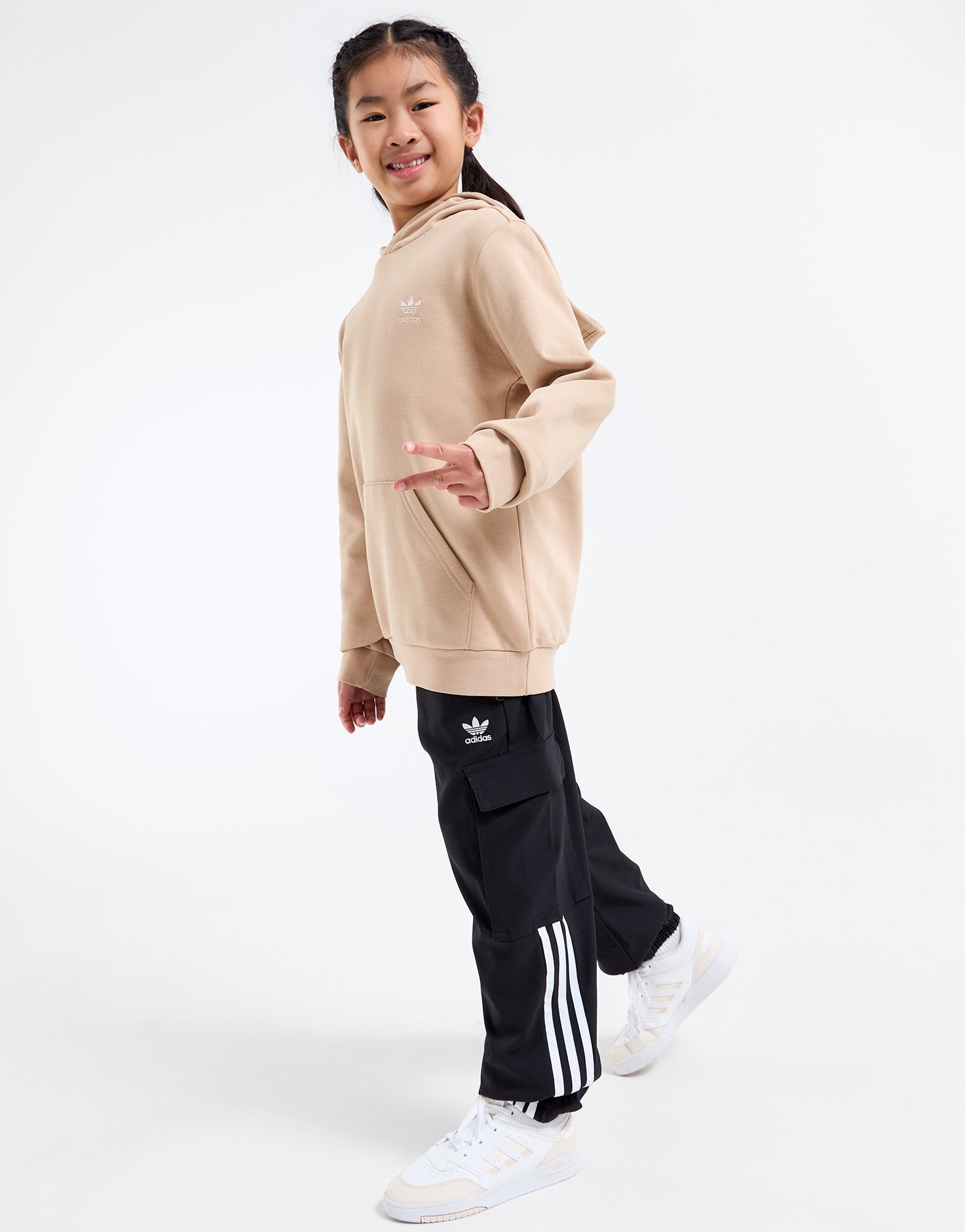 Black adidas Originals Cargo Pants Junior's - JD Sports