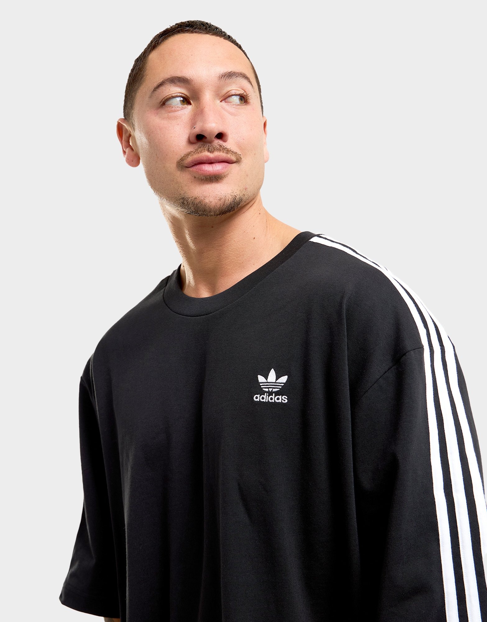 Black adidas Originals Adicolor Oversized T Shirt JD Sports NZ