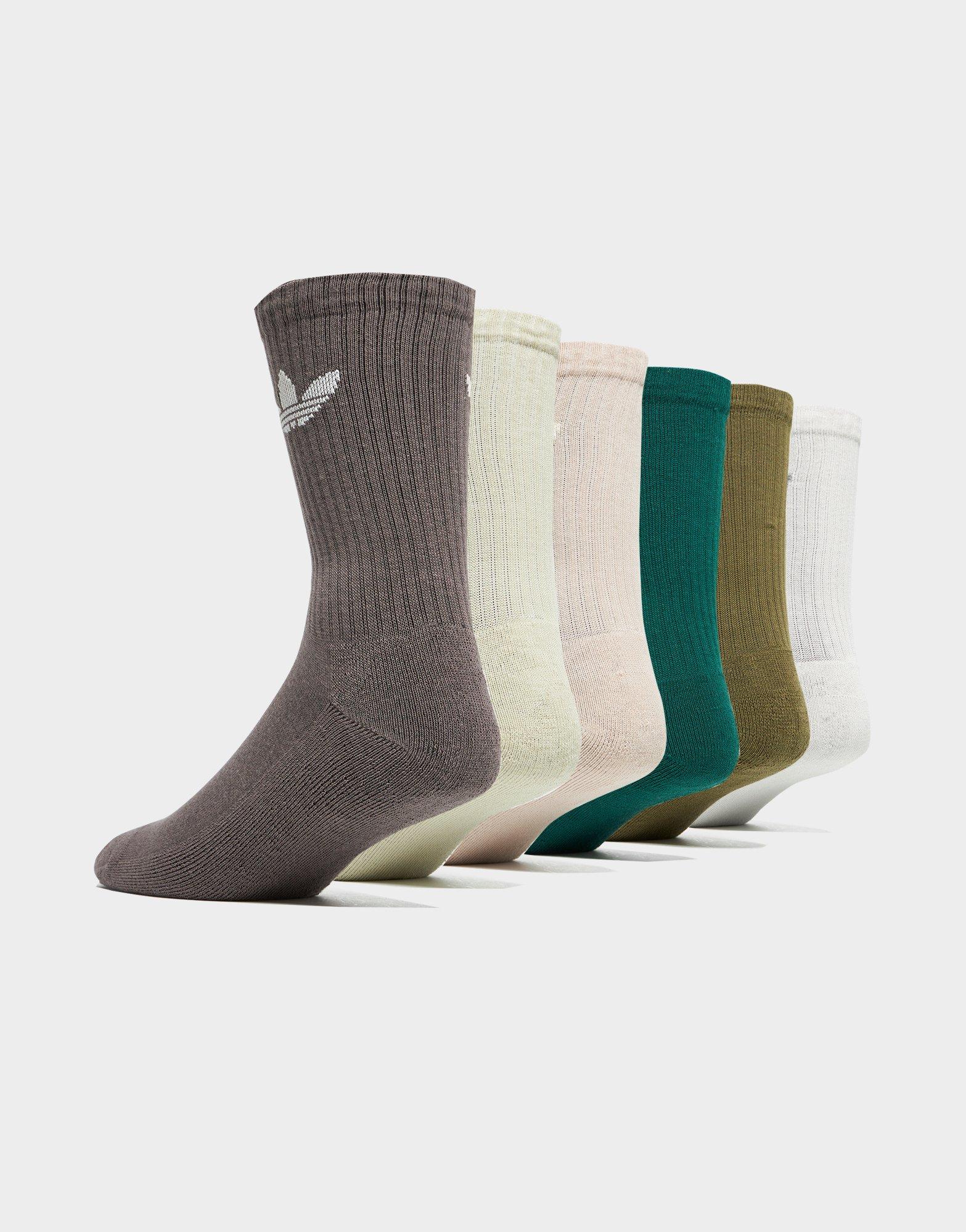 adidas Originals Trefoil Crew Socks 6 Pack