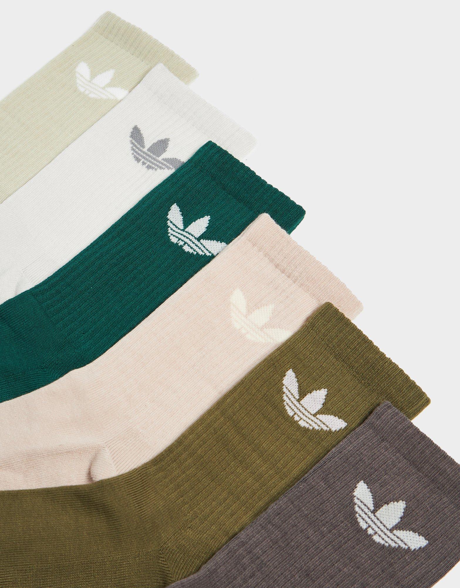 adidas Originals Trefoil Crew Socks 6 Pack