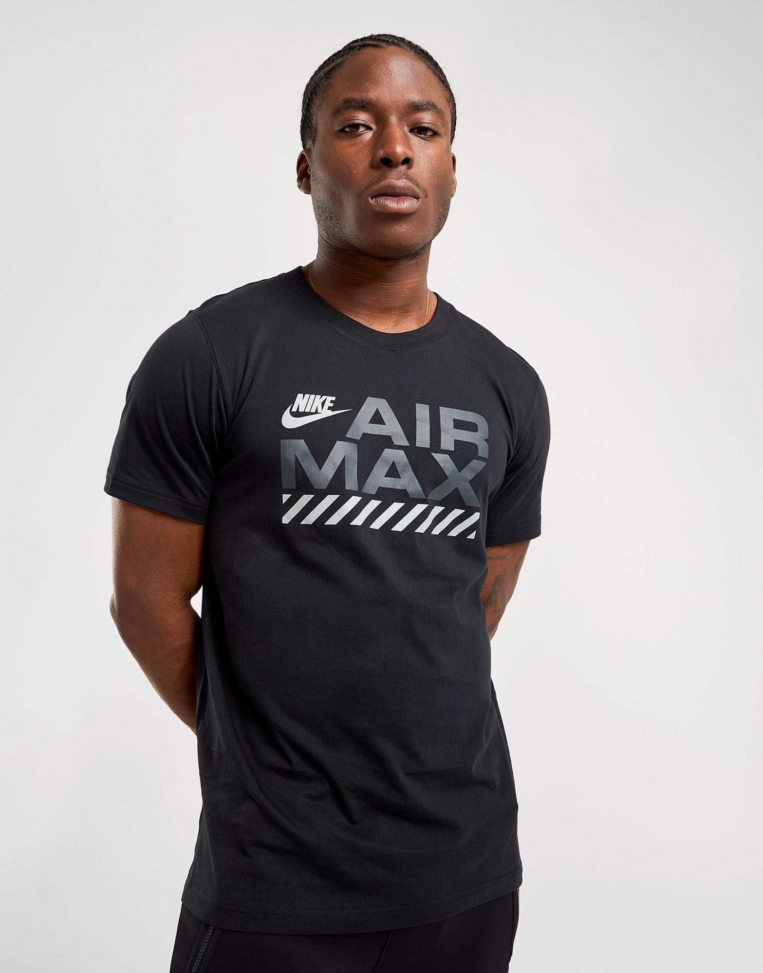 Black Nike Air Max Hazard T Shirt JD Sports NZ