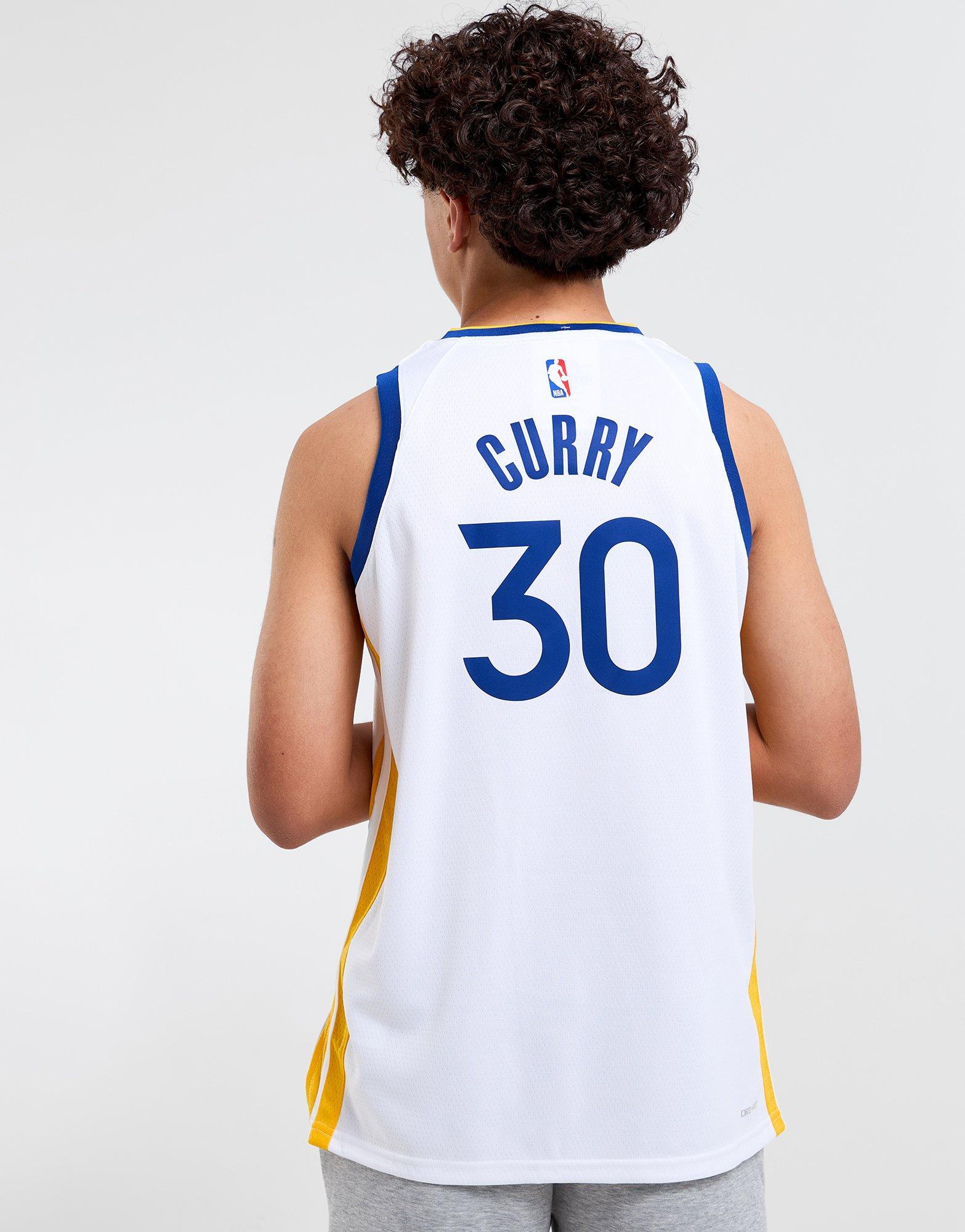 Nike Golden State Warriors Curry #30 Jersey Junior's