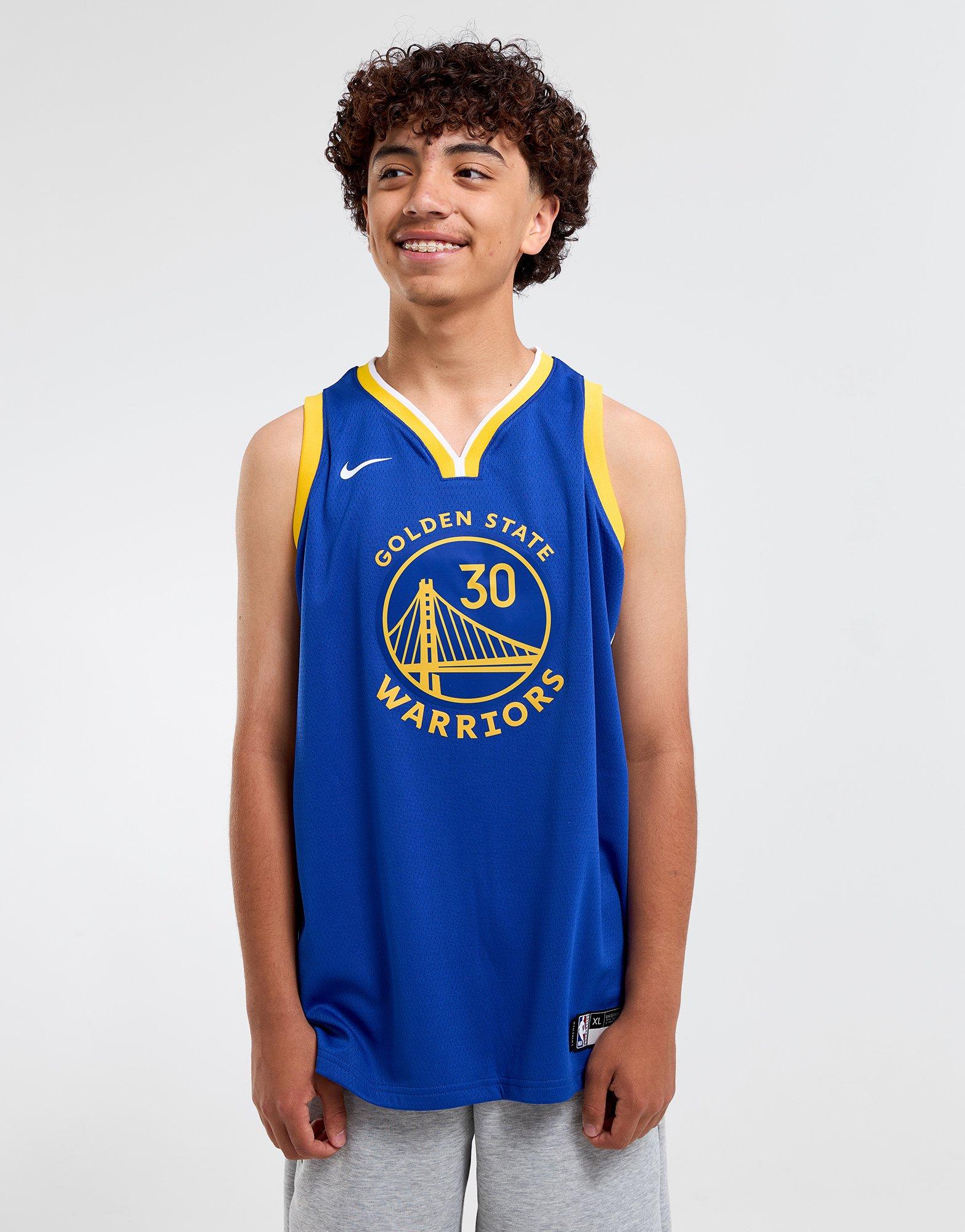 Nike Golden State Warriors Curry #30 Jersey Junior's