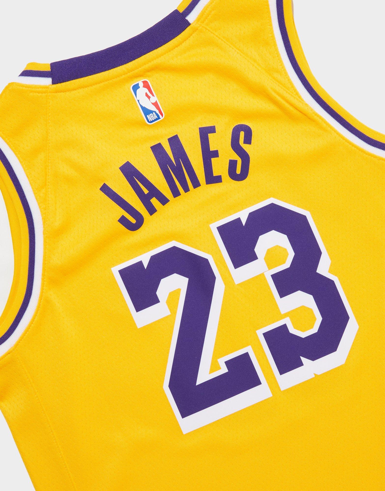 Nike NBA LA Lakers James Jersey Junior's