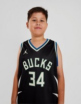 Jordan Milwaukee Bucks Antetokounmpo Statement Jersey Junior's