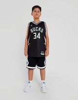 Jordan Milwaukee Bucks Antetokounmpo Statement Jersey Junior's